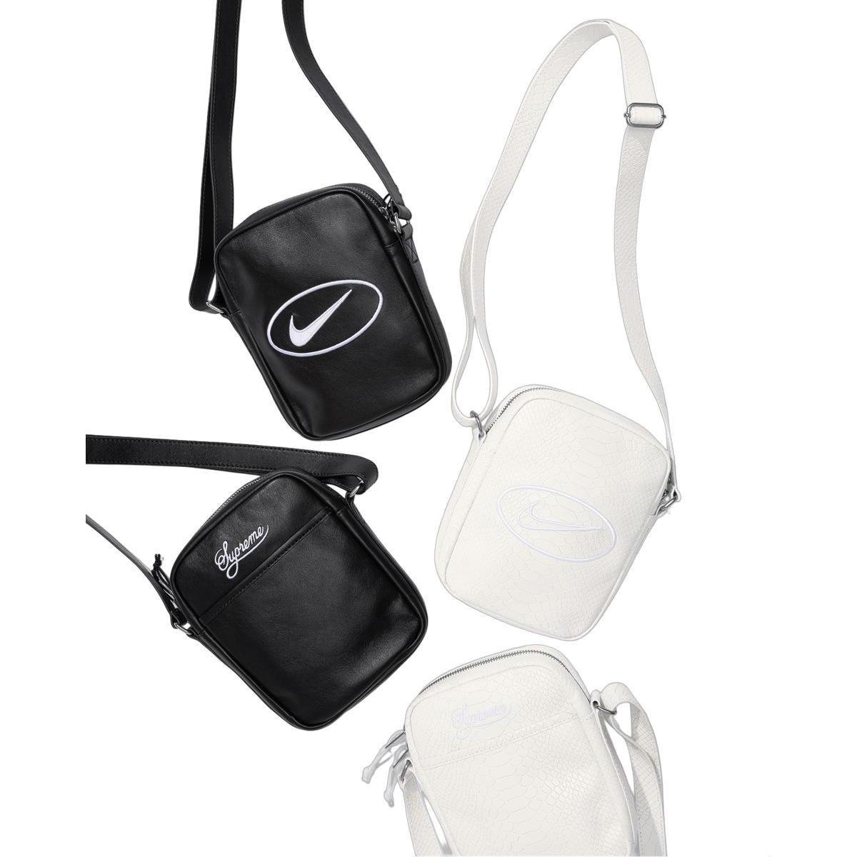 2025SS Supreme Nike Leather Shoulder Bag 聯名 皮革 側背包 小包 現貨