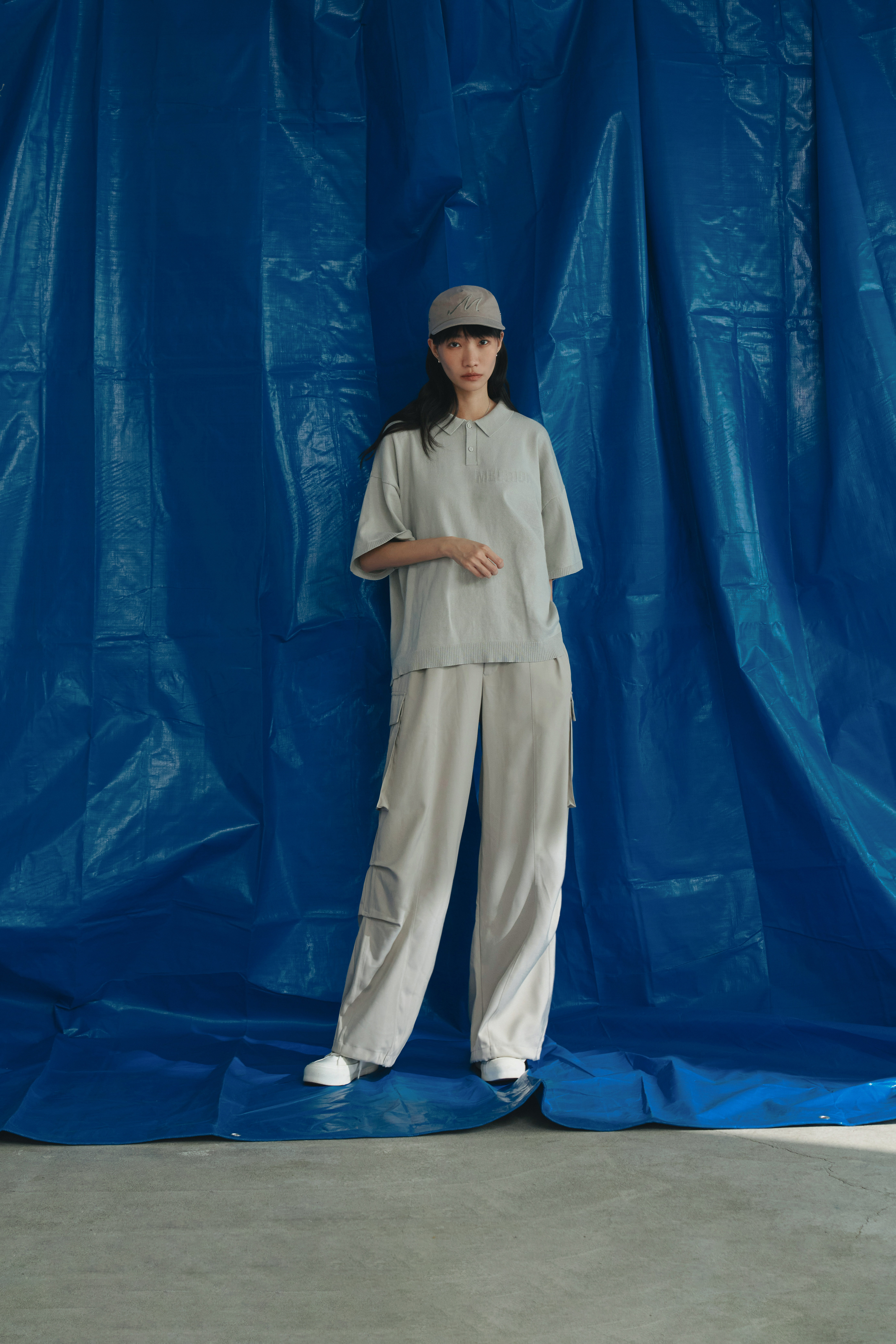 MELSIGN - Ethereal Pocket Cutting Trousers - Beige