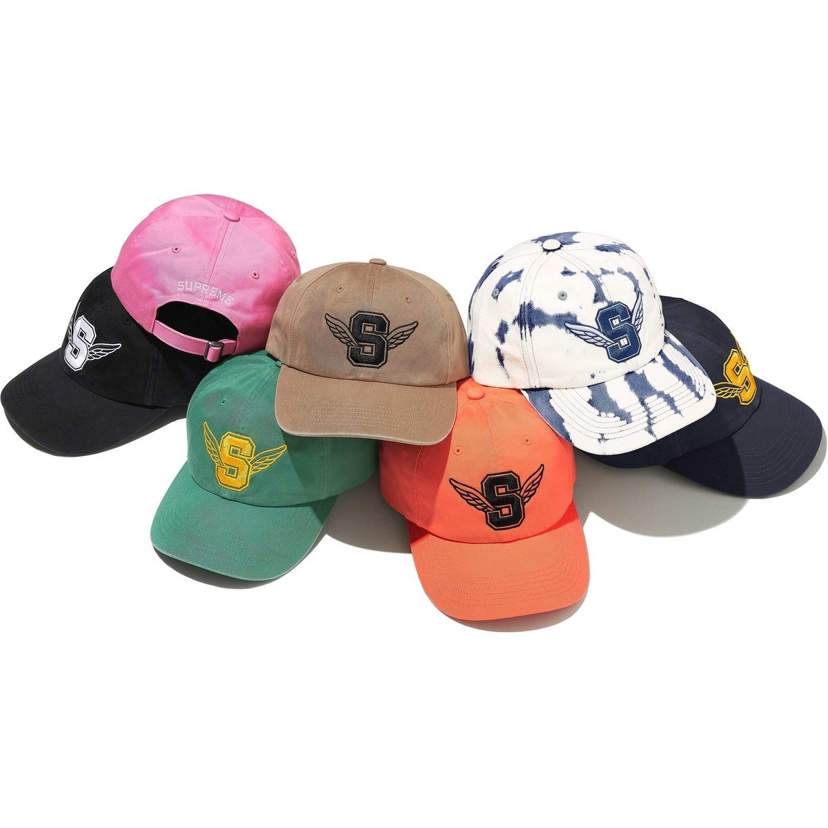 2025SS Supreme Wings Logo 6-Panel 翅膀 S LOGO 棒球帽 帽子 現貨