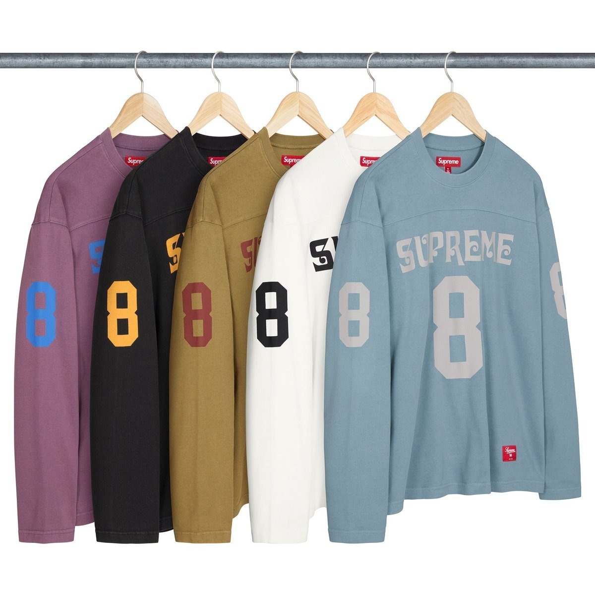 2025SS Supreme Affiliated L/S Football Top 足球衫 長袖 長T 現貨