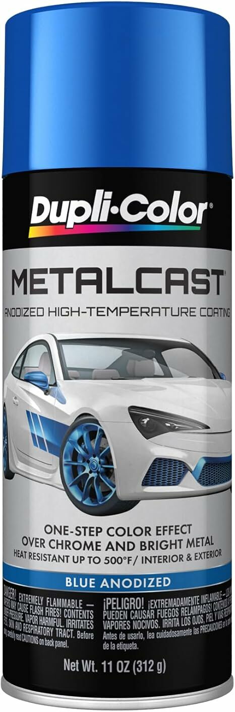 Dupli-Color® Metalcast 電鍍噴漆  - MC201 電鍍藍色 (11oz. 噴裝)