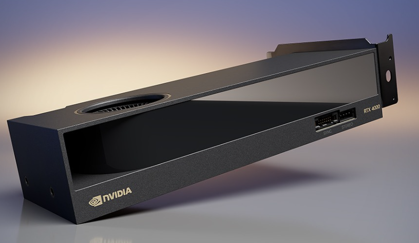 NVIDIA Quadro RTX 4000 SFF Ada Generation 20G GDDR6 專業繪圖卡