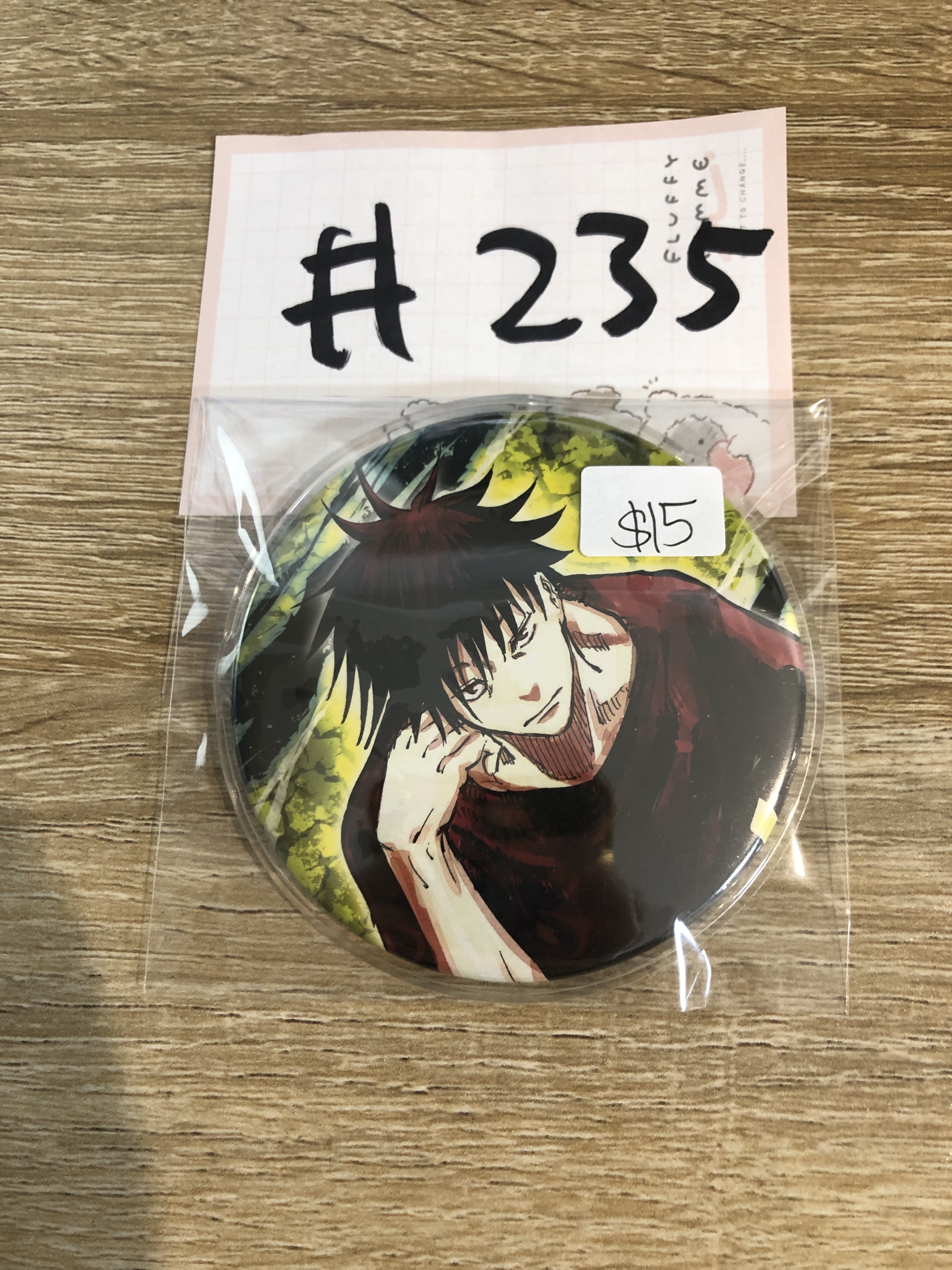 咒術迴戰 惠 襟章 #235