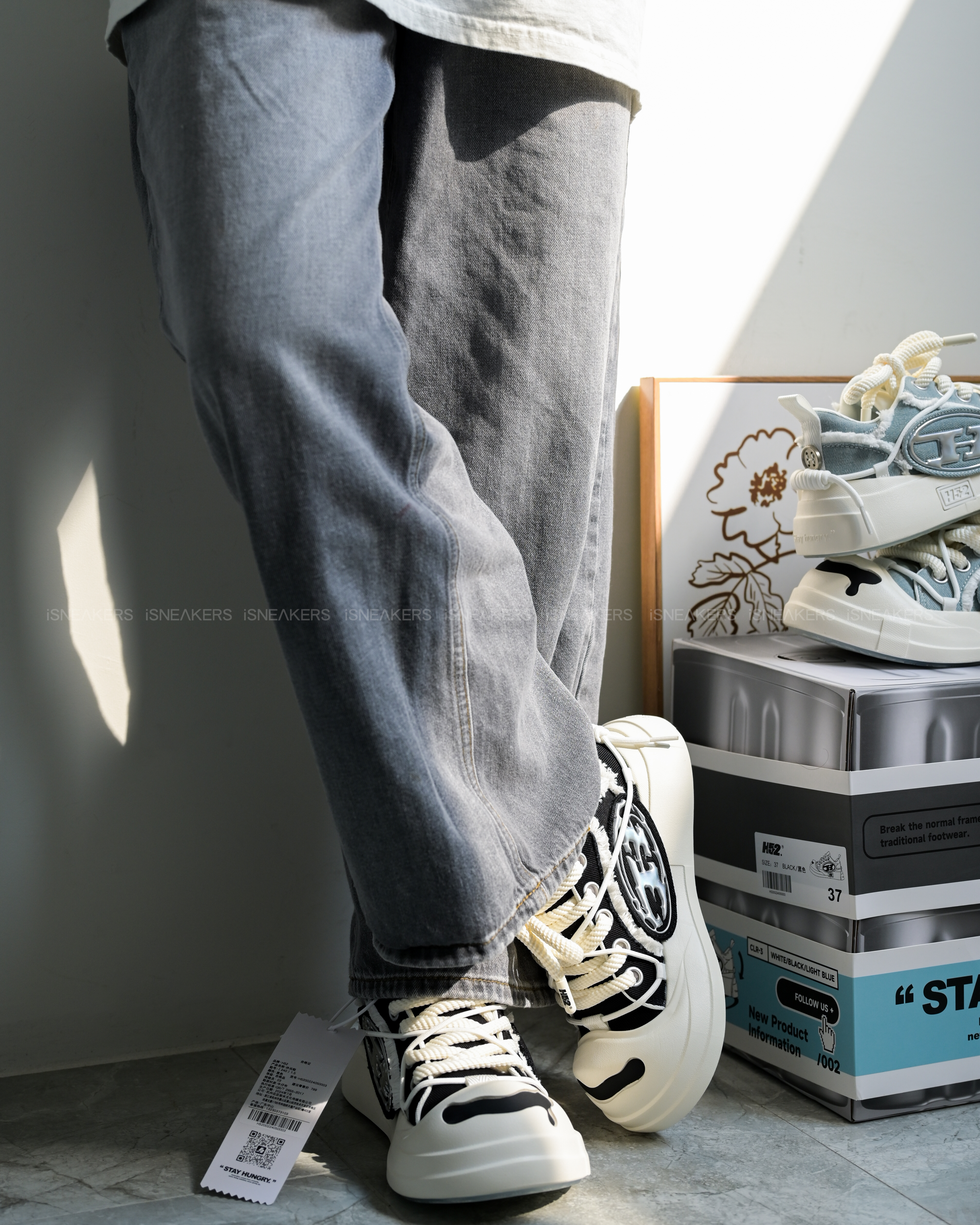 iSNEAKERS | H52 V2 開口笑奶油蛋糕 三色