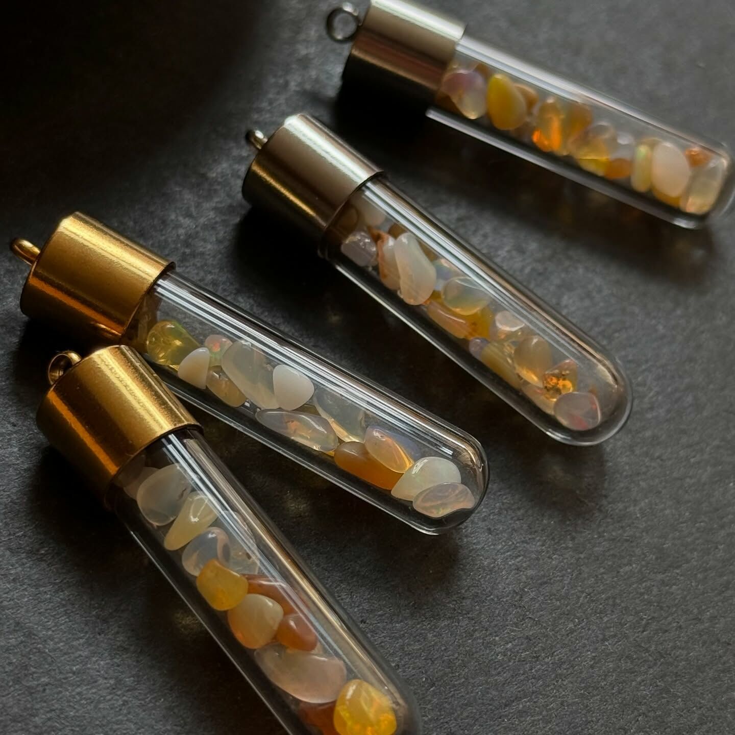 [原石] 衣索比亞蛋白石 碎石 項鍊吊墜