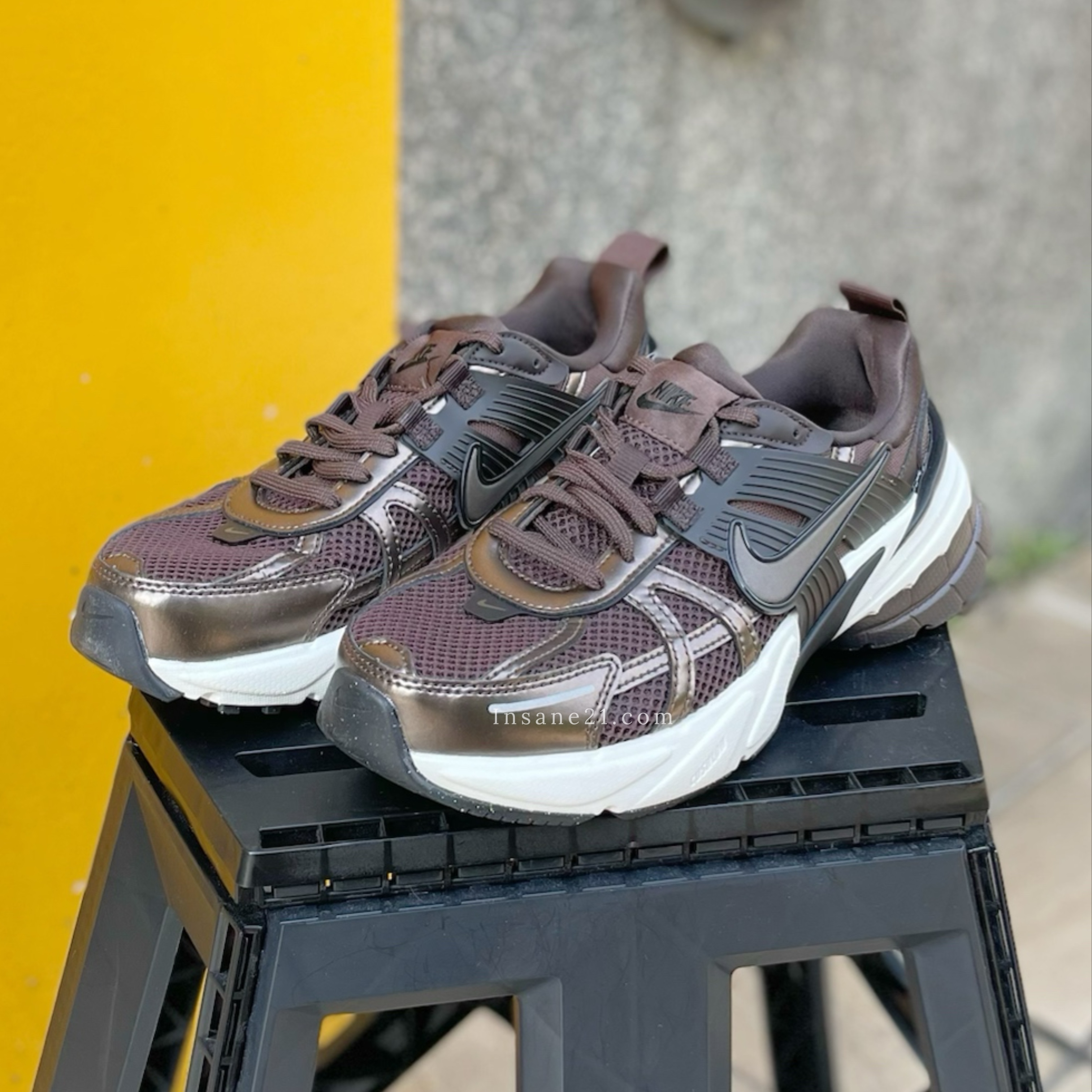 NIKE V2K RUN 可可棕 復古 休閒 氣墊 休閒 HJ4497-200