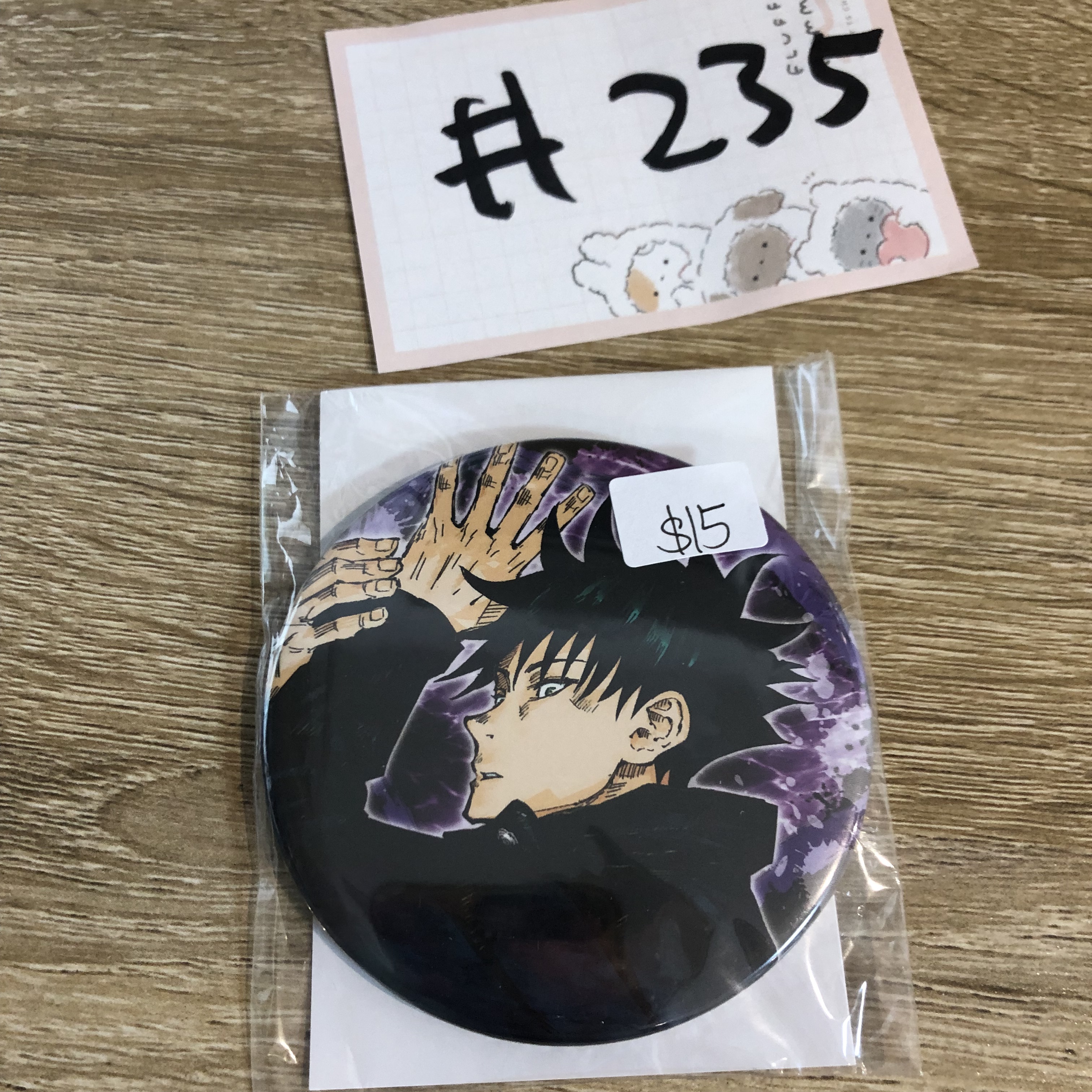 咒術迴戰 惠 襟章 左 #235