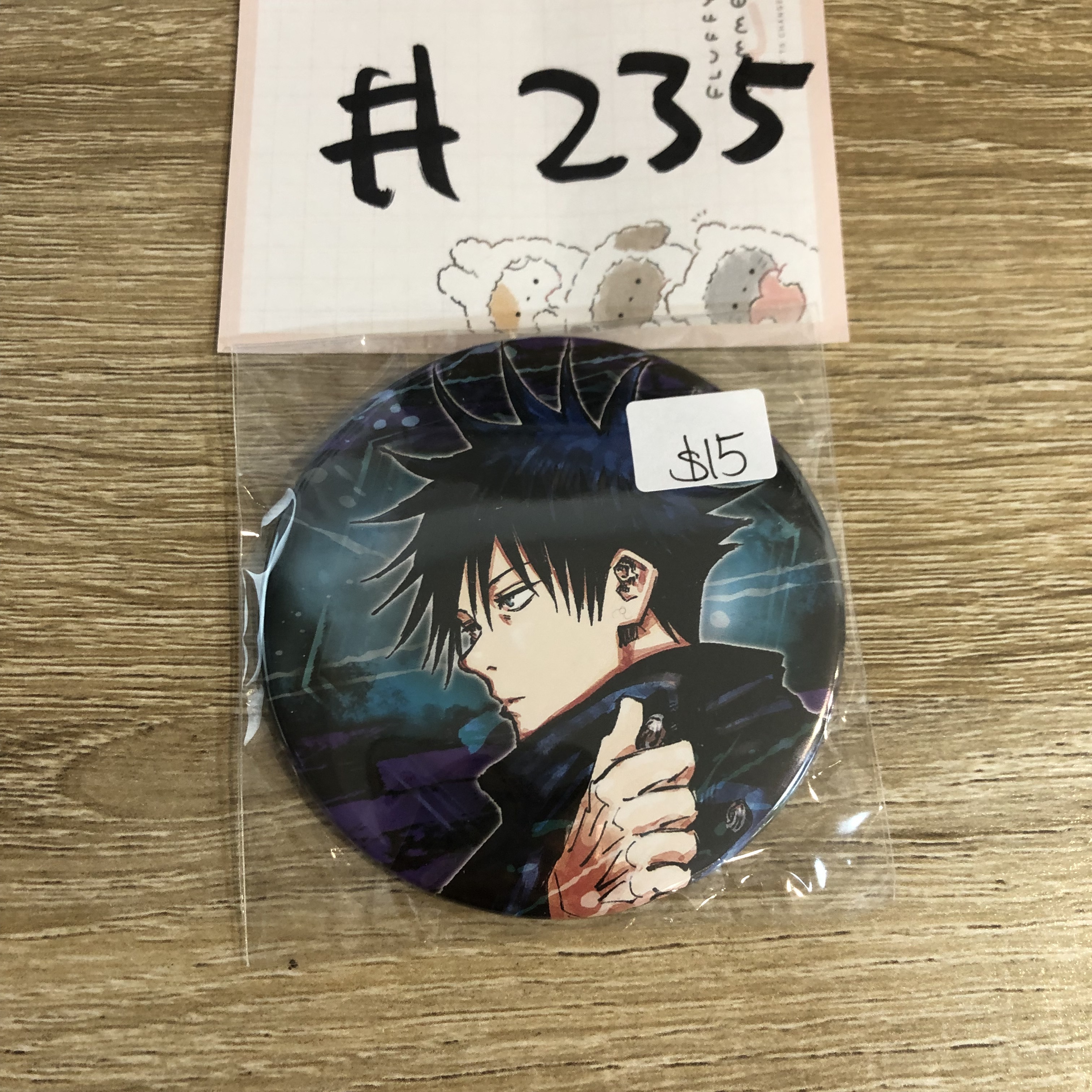 咒術迴戰 惠 襟章#235