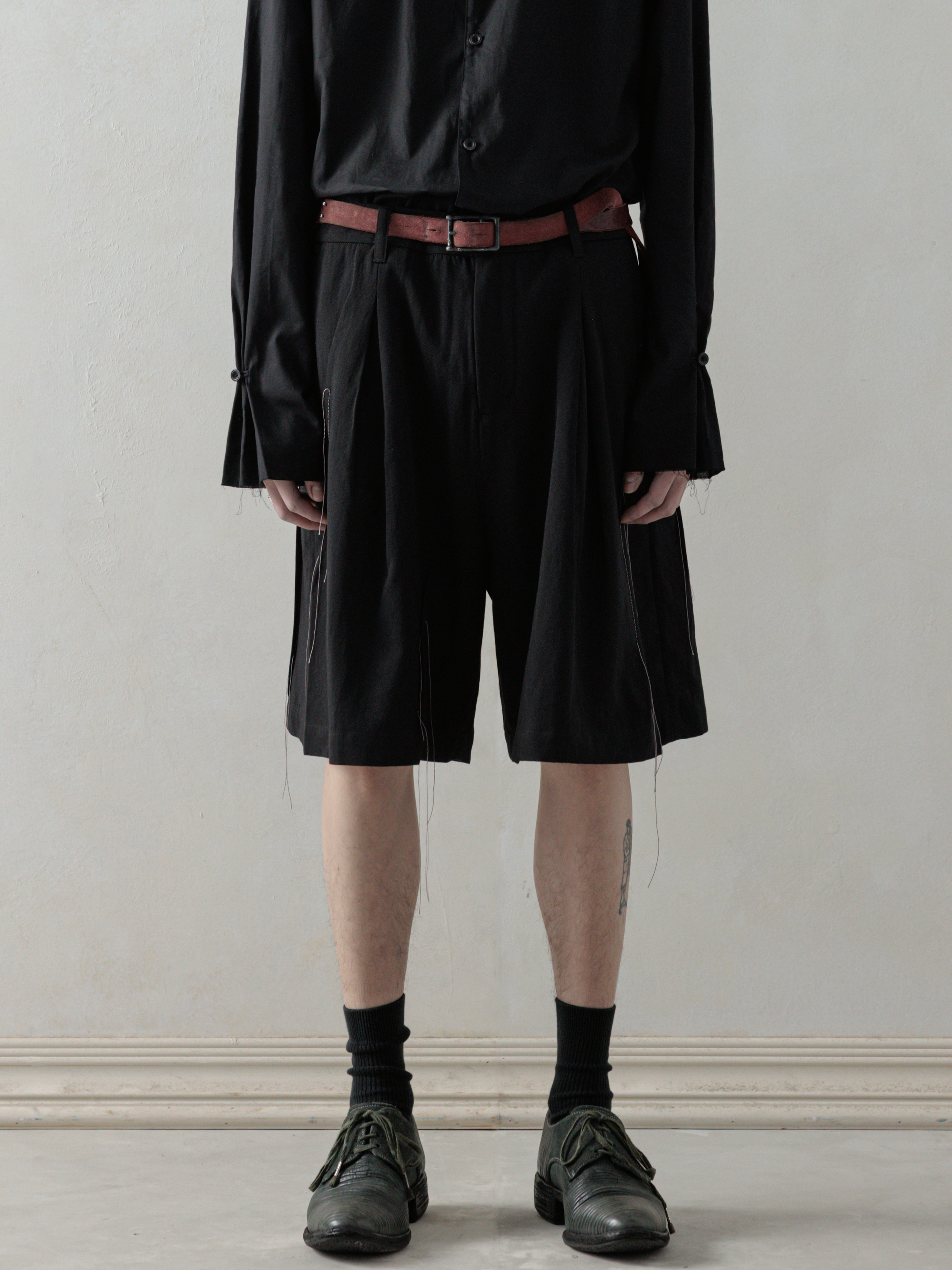 パンツ professor.e GATHERED SHORTS 25ss Professor.E - 25SS｜Gathered Shorts