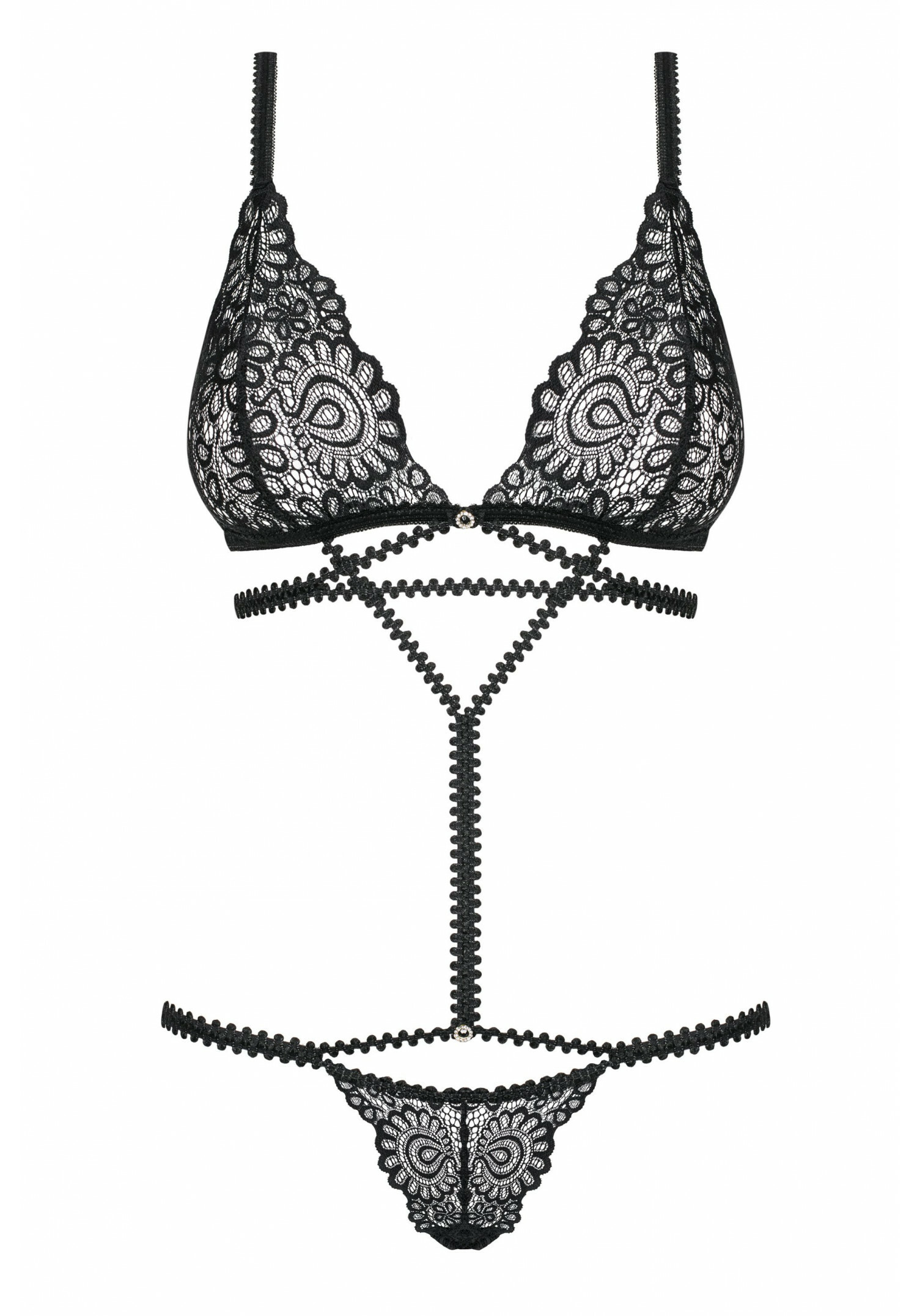 Obsessive - Mixty teddy black - S/M/L/XL