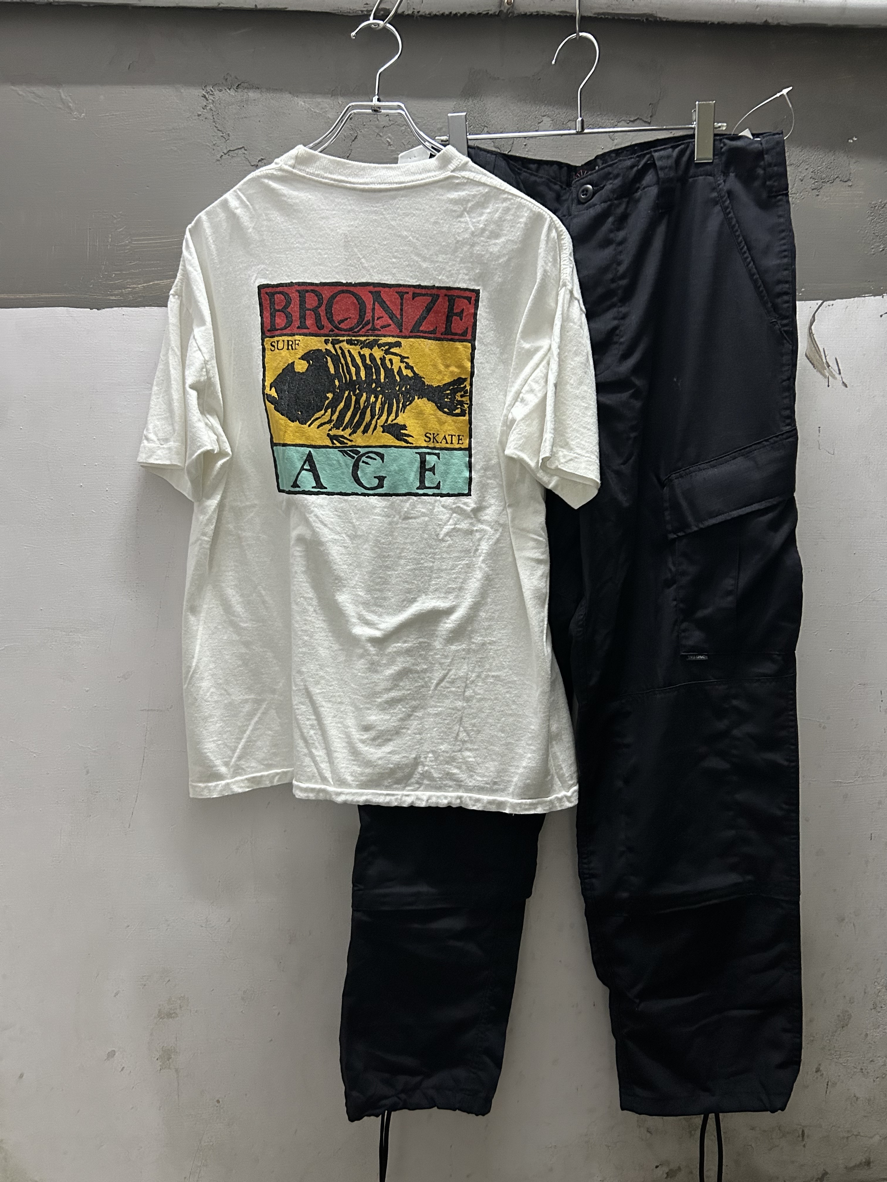 90s BRONZE AGE Skate Tee  Made in USA