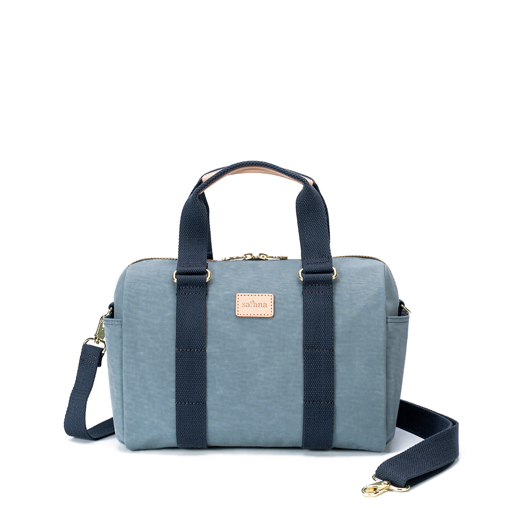 Soldier Classic Boston Bag-Lime Blue