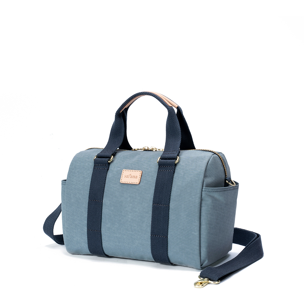 Soldier Classic Boston Bag-Lime Blue
