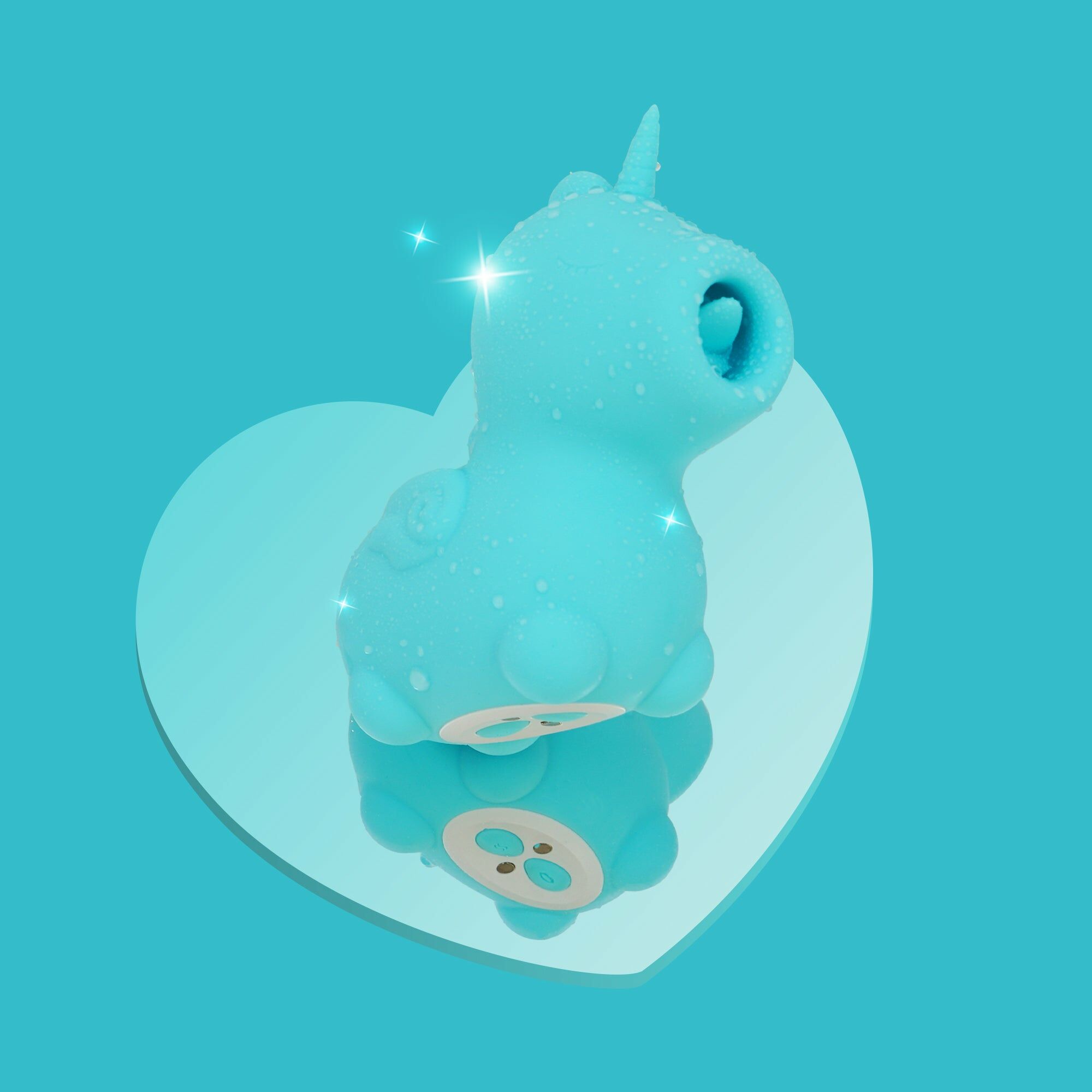 Unihorn 獨角獸舔舔按摩器（藍色）