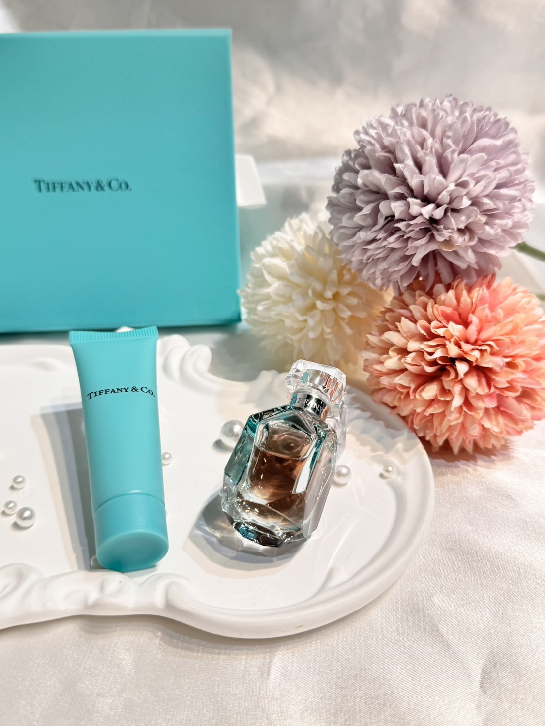Tiffany & Co.同名晶鑽女性淡香精迷你香氛禮盒