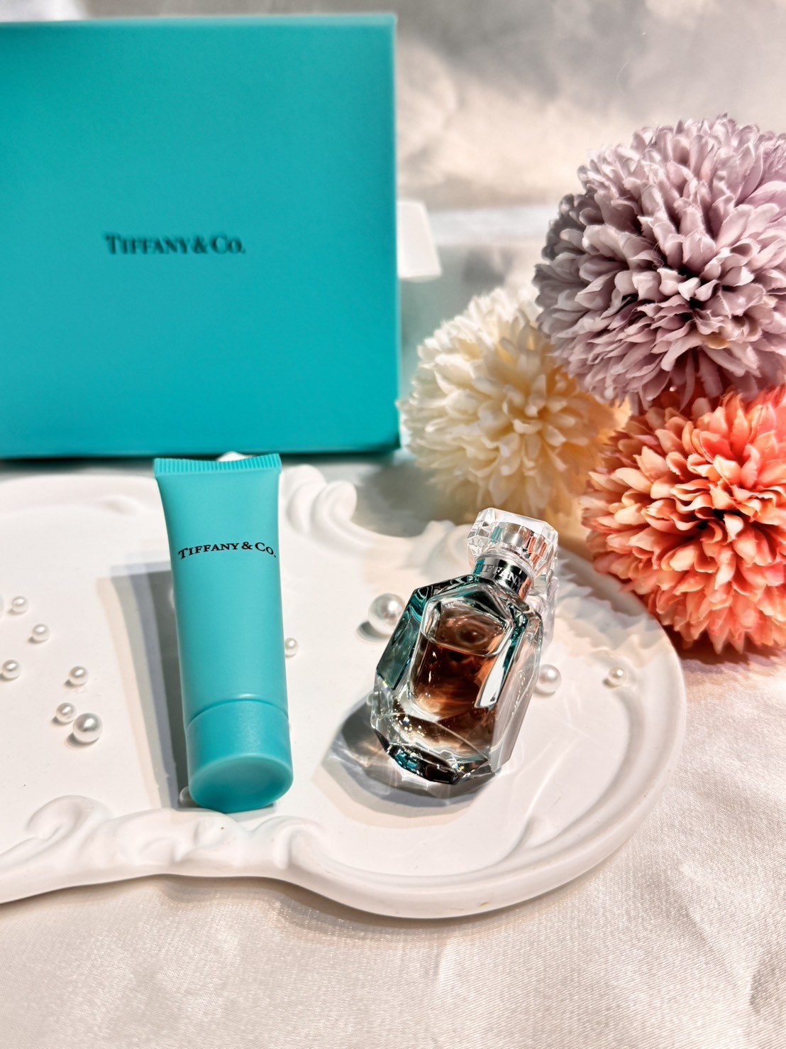 Tiffany & Co.同名晶鑽女性淡香精迷你香氛禮盒