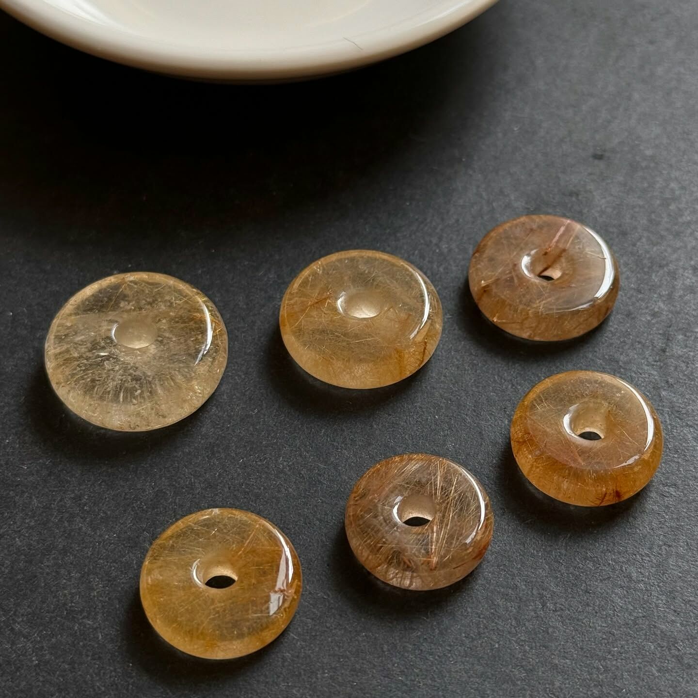 [原石] 鈦髮晶 平安扣