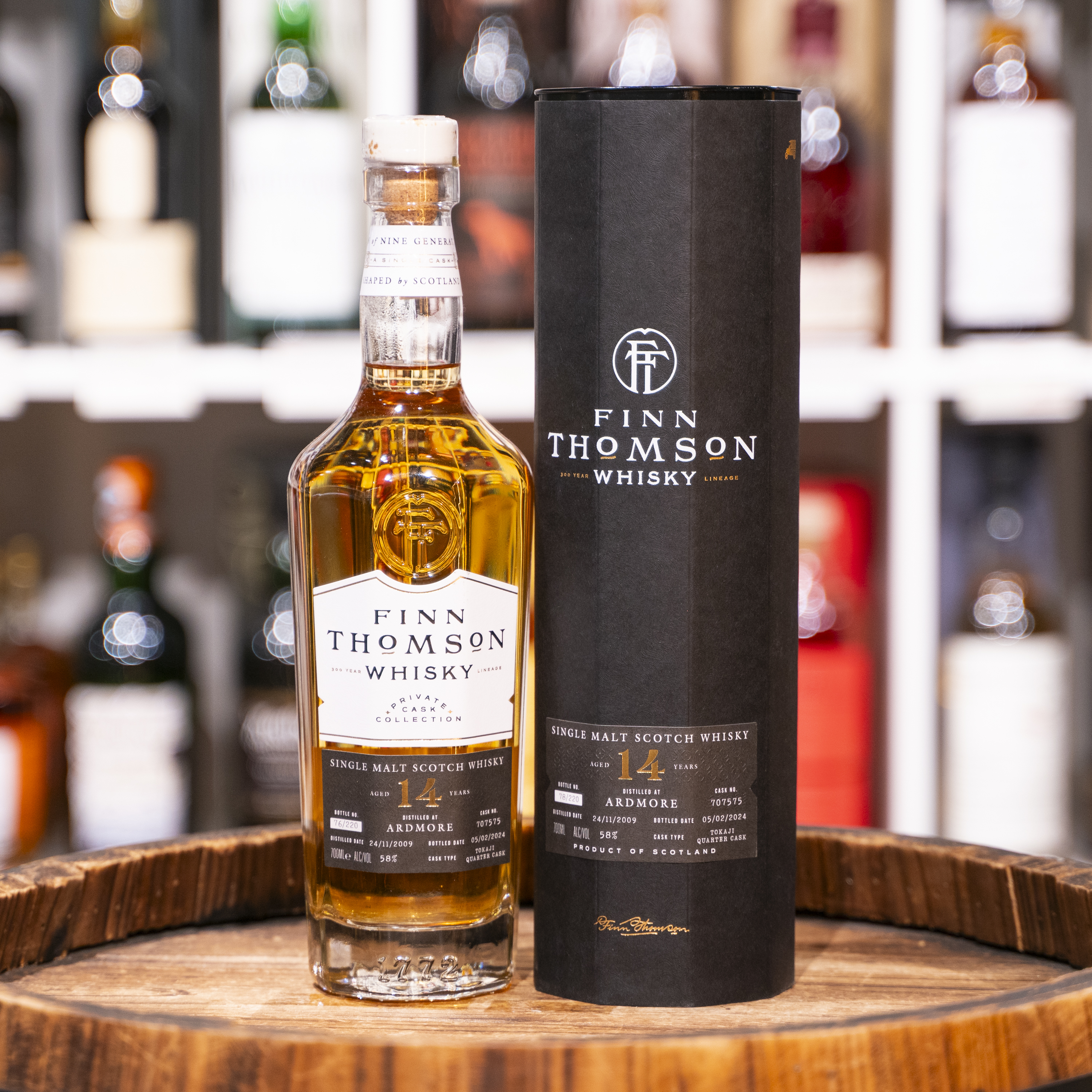 Finn Thomson Ardmore Tokaji  14 Years Old (58% alc)