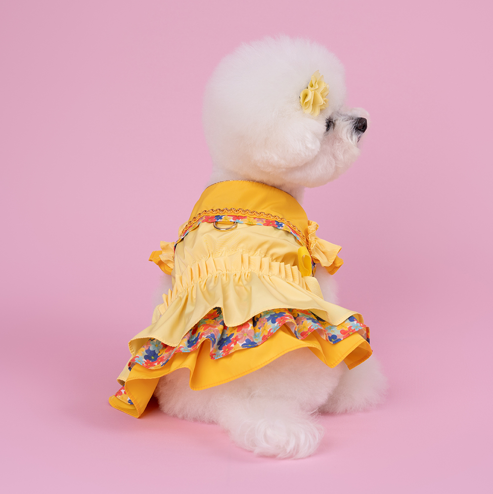 Konanmoko x fanCpet Romance Dress (Sunny Yellow)