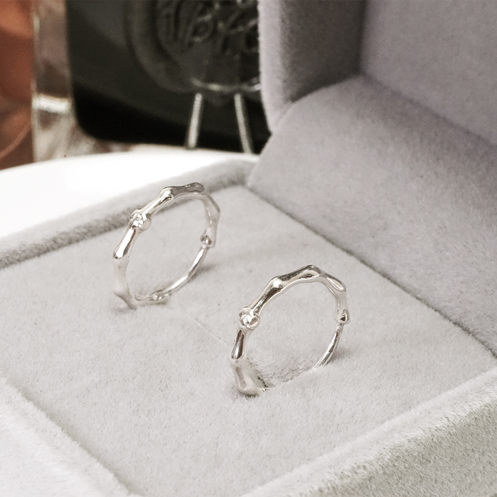 純銀 湖畔漣漪 易扣耳環 925純銀耳環 女生耳環 男生耳環