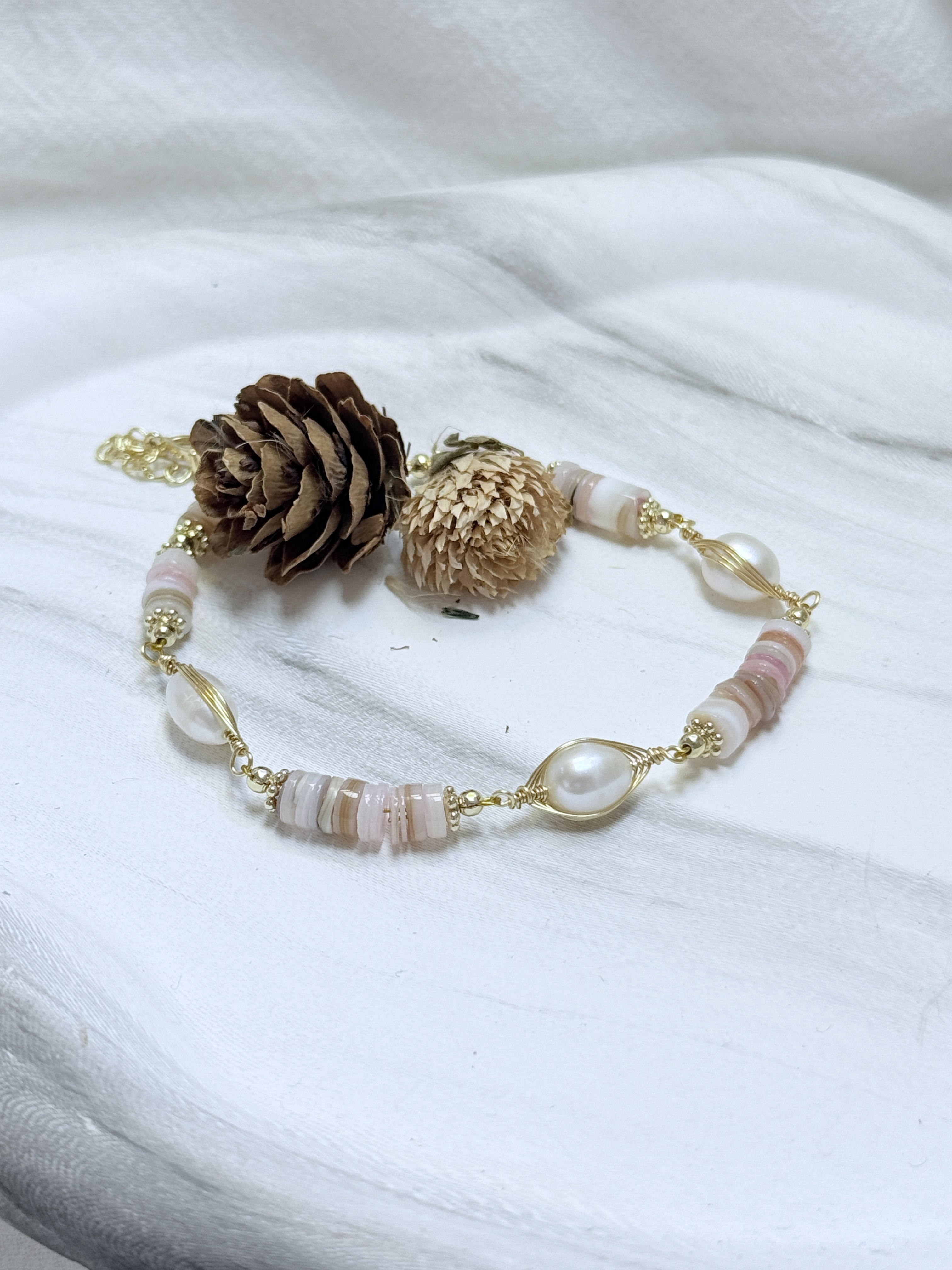 Natural Stone Bracelet (Handmade)
