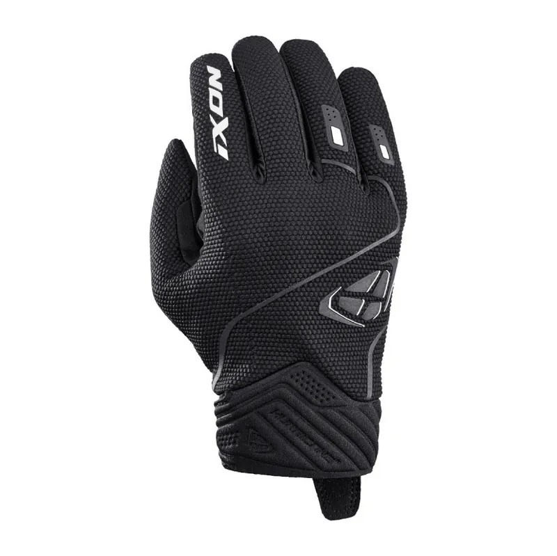 IXON HURRICANE 2 黑白 夏季透氣防摔短手套