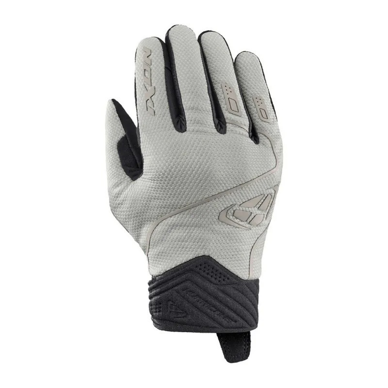 IXON HURRICANE 2 灰 夏季透氣防摔短手套