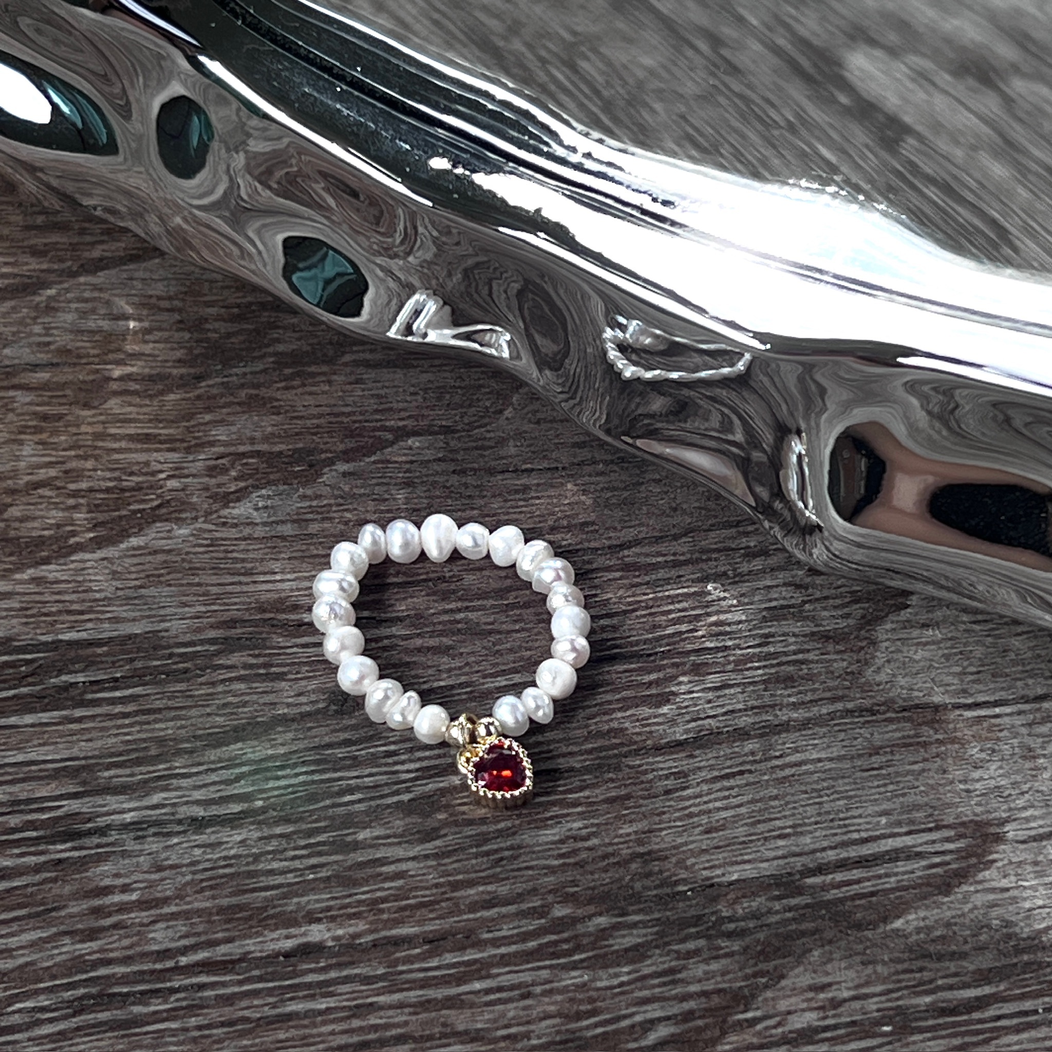 Freshwater Pearl Ring (Size Adjustable)