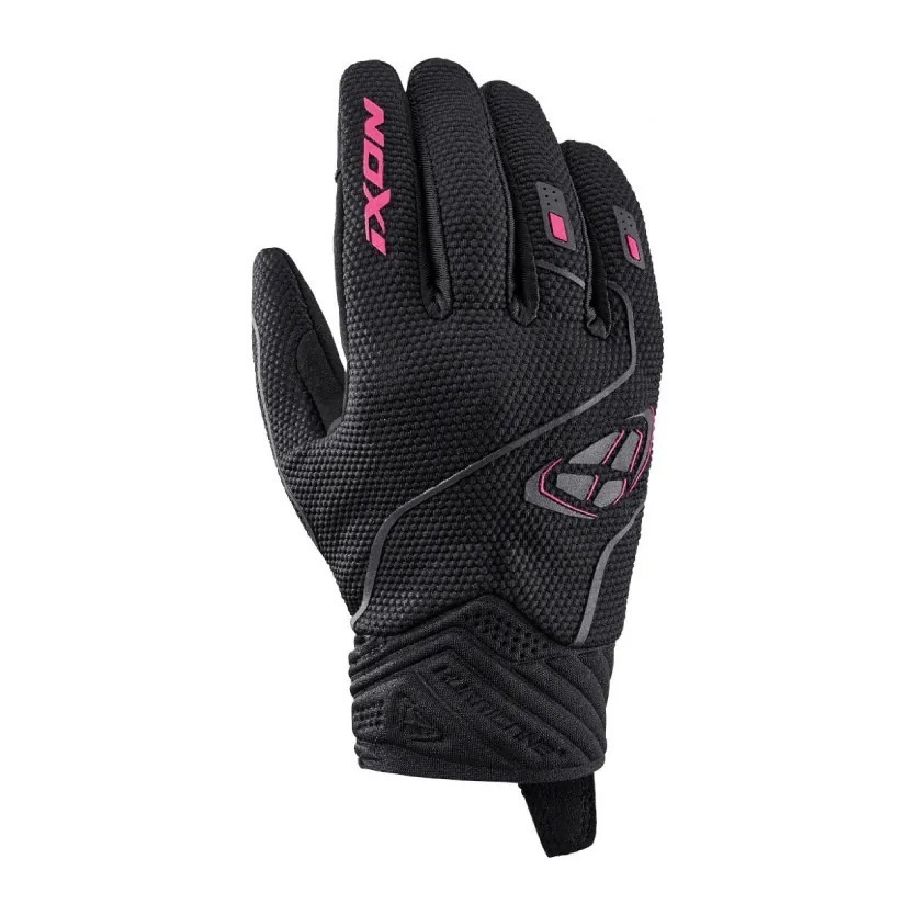 IXON HURRICANE 2 LADY 黑粉 夏季透氣防摔短手套  女版