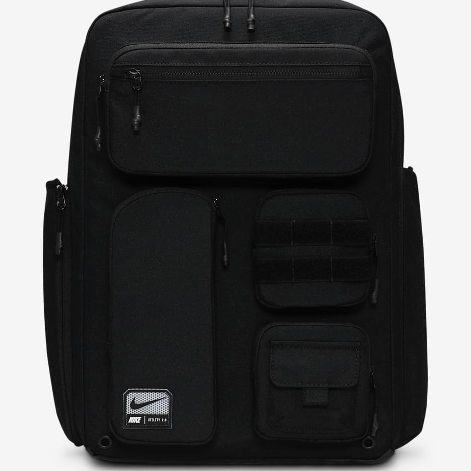 NIKE UTILITY ELITE BACKPACK 37L 全黑 多功能後背包 收納 FN4173-010