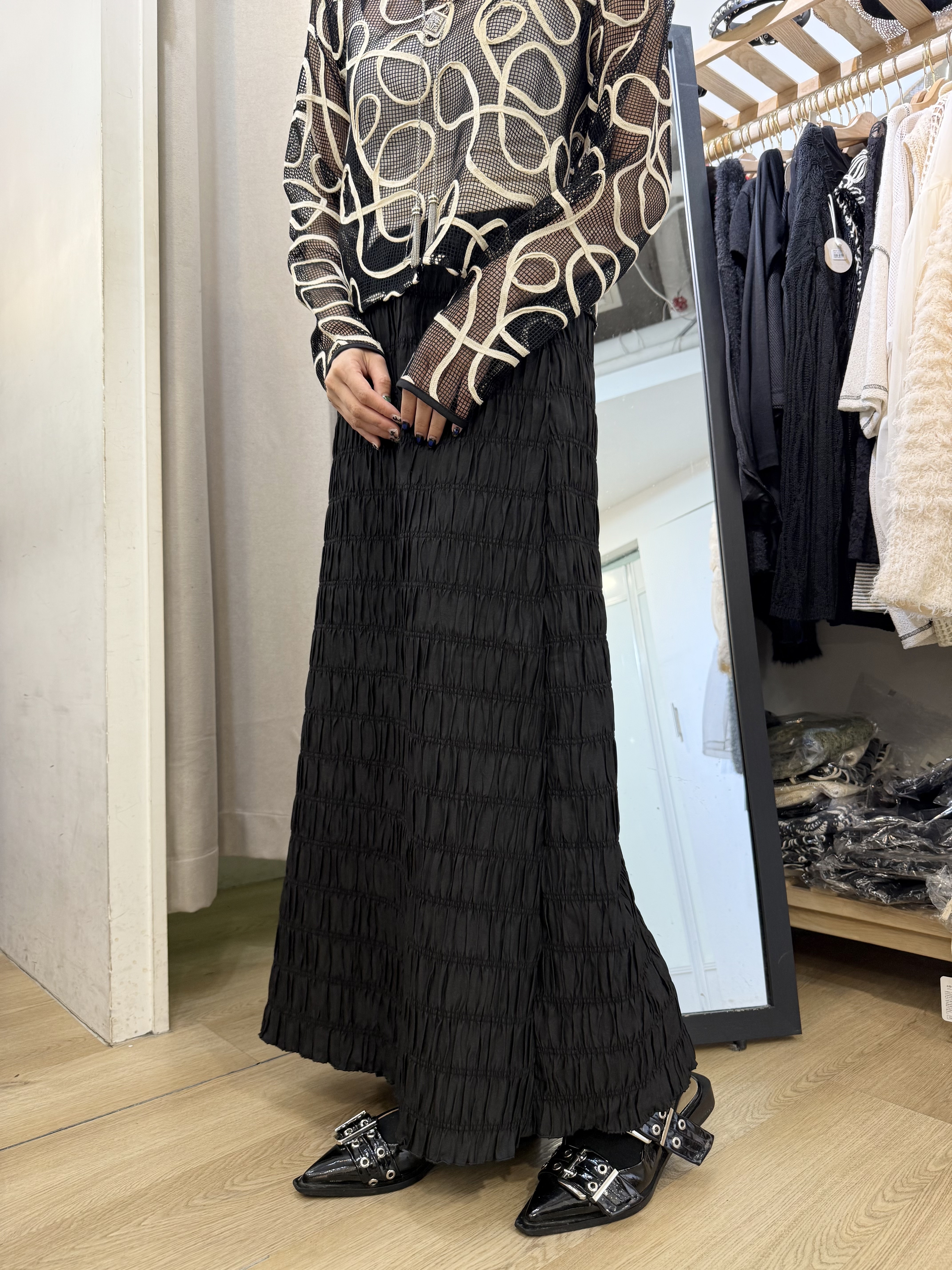 BASIC暗摺紋彈性SK