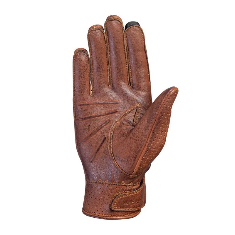 IXON RS NIZO AIR LADY 咖啡 復古風皮革防摔短手套 女版