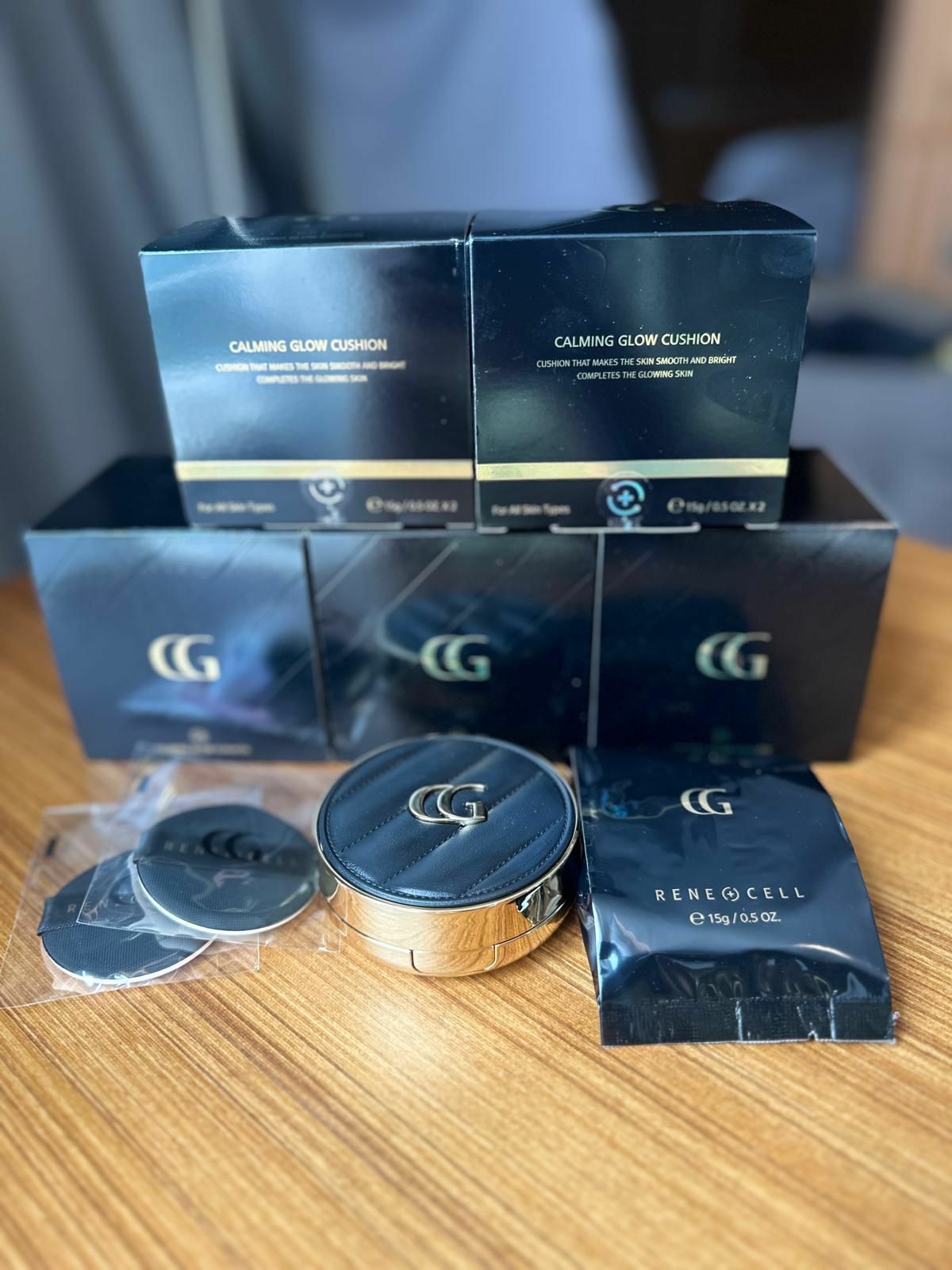 A15 Renecell修復細胞鎮靜發光氣墊15g+15g