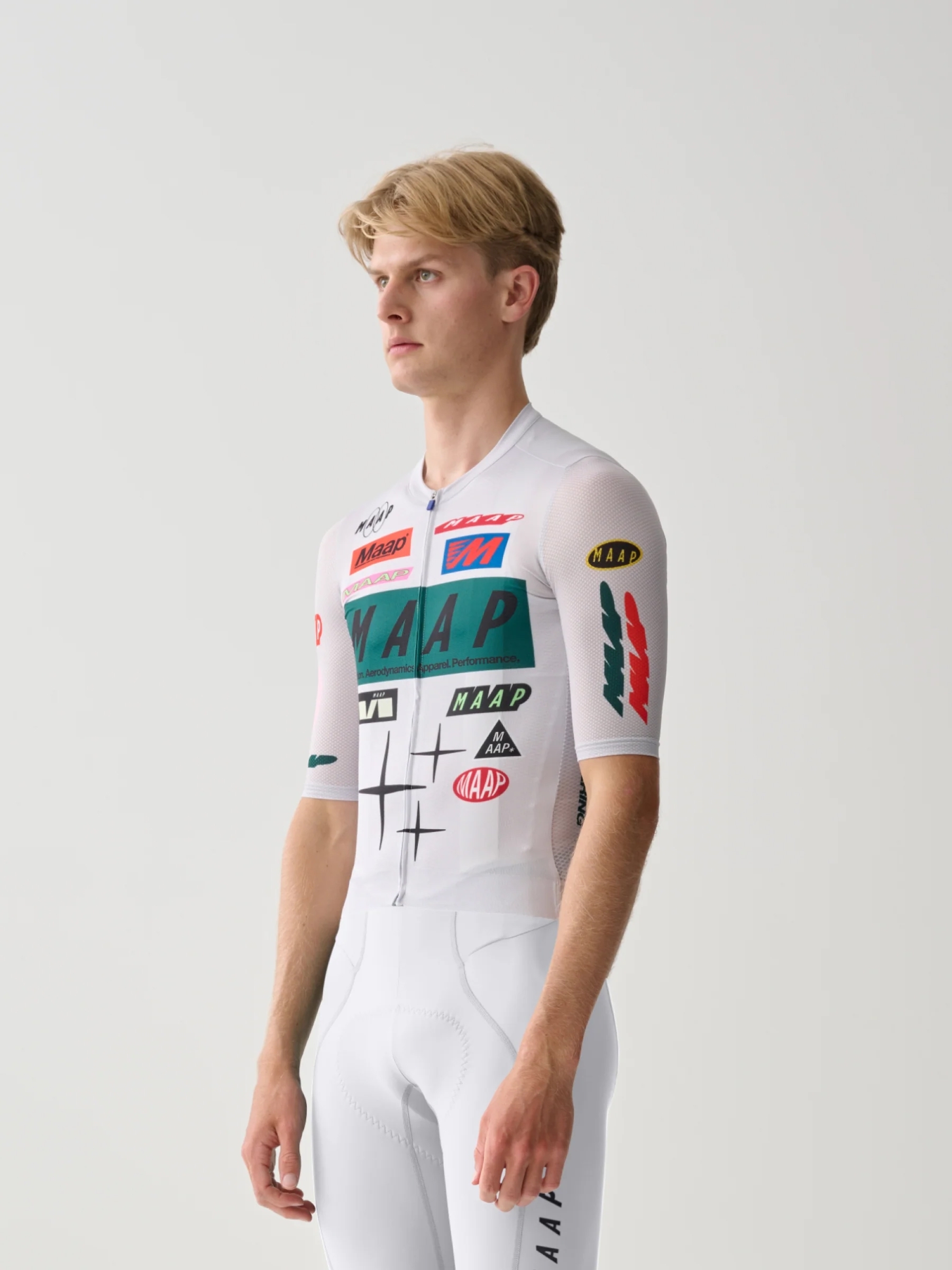 零碼【MAAP】Drome Pro Air Jersey 3.0 男短車衣 / Icicle 冰岩灰