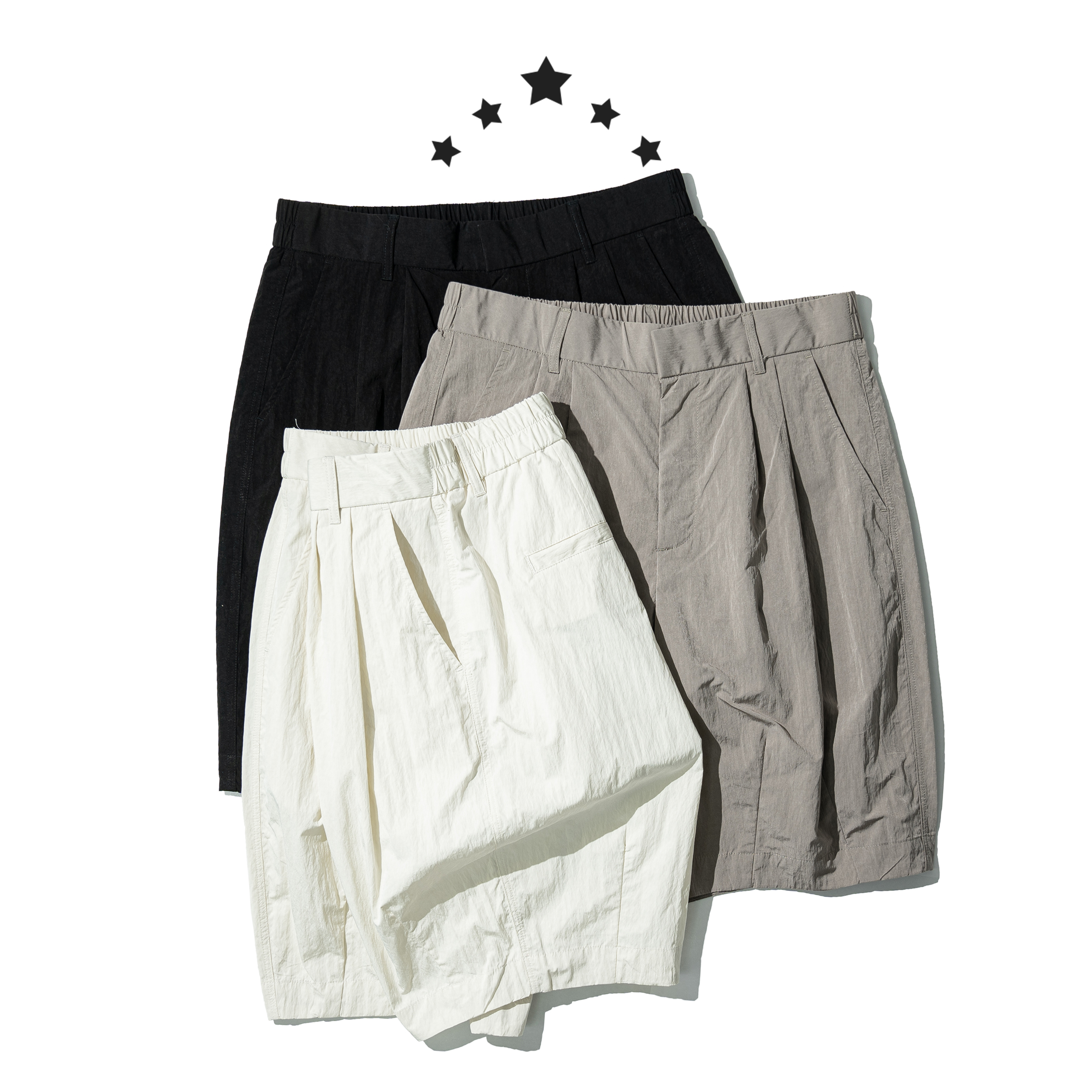 Nylon Bermuda Shorts 基礎尼龍 百慕達 短褲 [S0216]