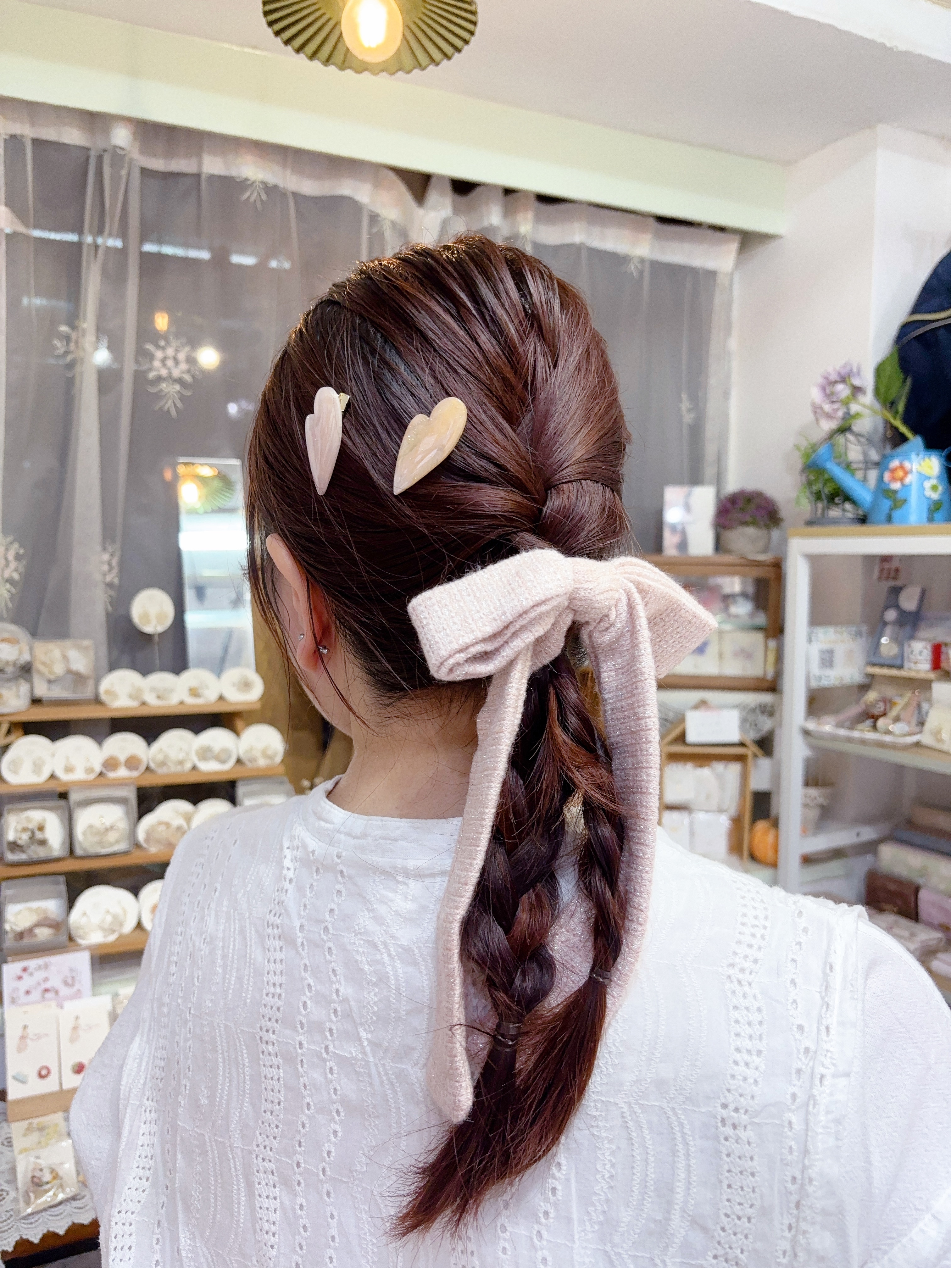 [日本制] 心形髮夾