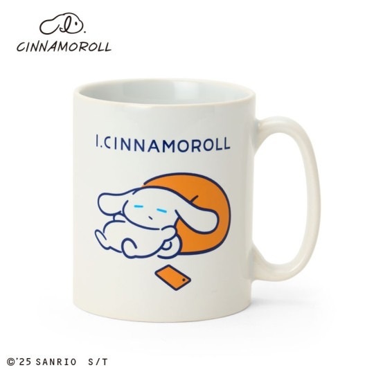 日本 Sanrio I.Cinnamoroll 休閒玉桂狗系列 - 有耳杯