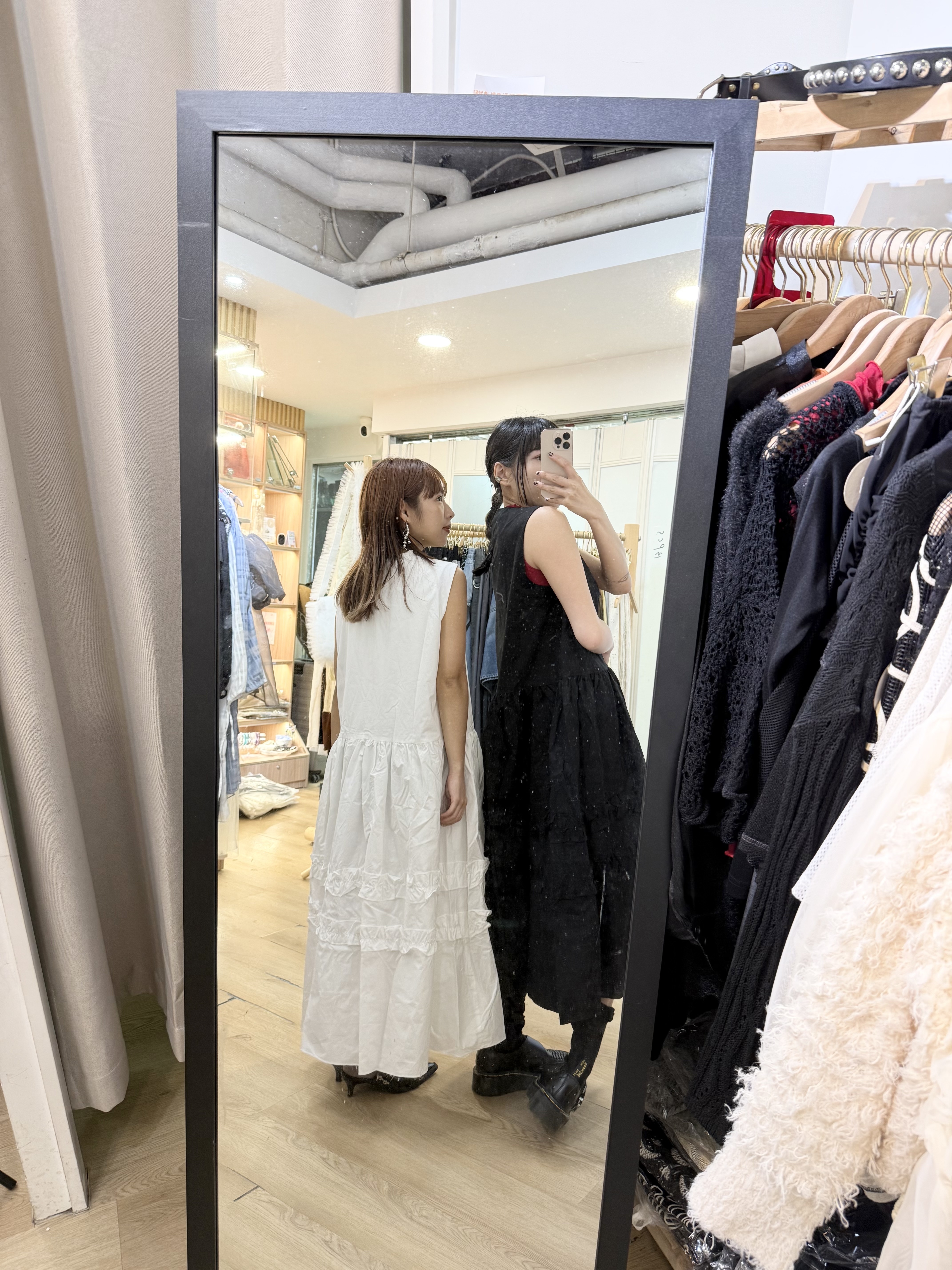 多襯層層Ruffle 背心OPS