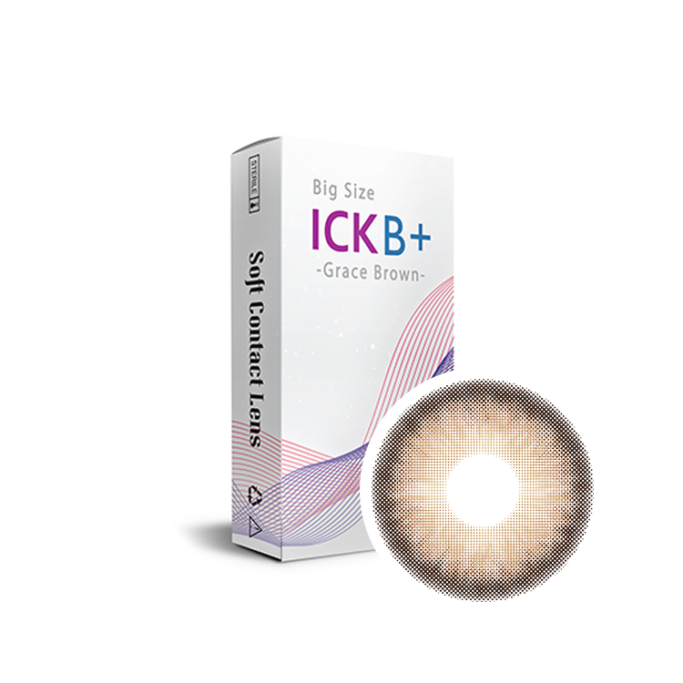 愛喜科彩色月拋B+G(1片) GRACE BROWN