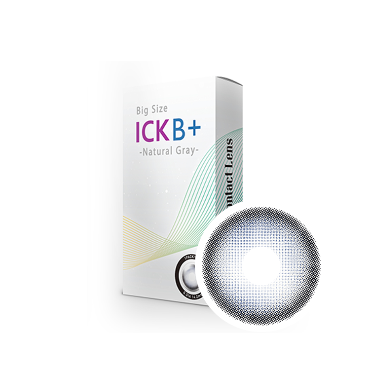 愛喜科彩色月拋B+N(1片)  NATURAL GRAY