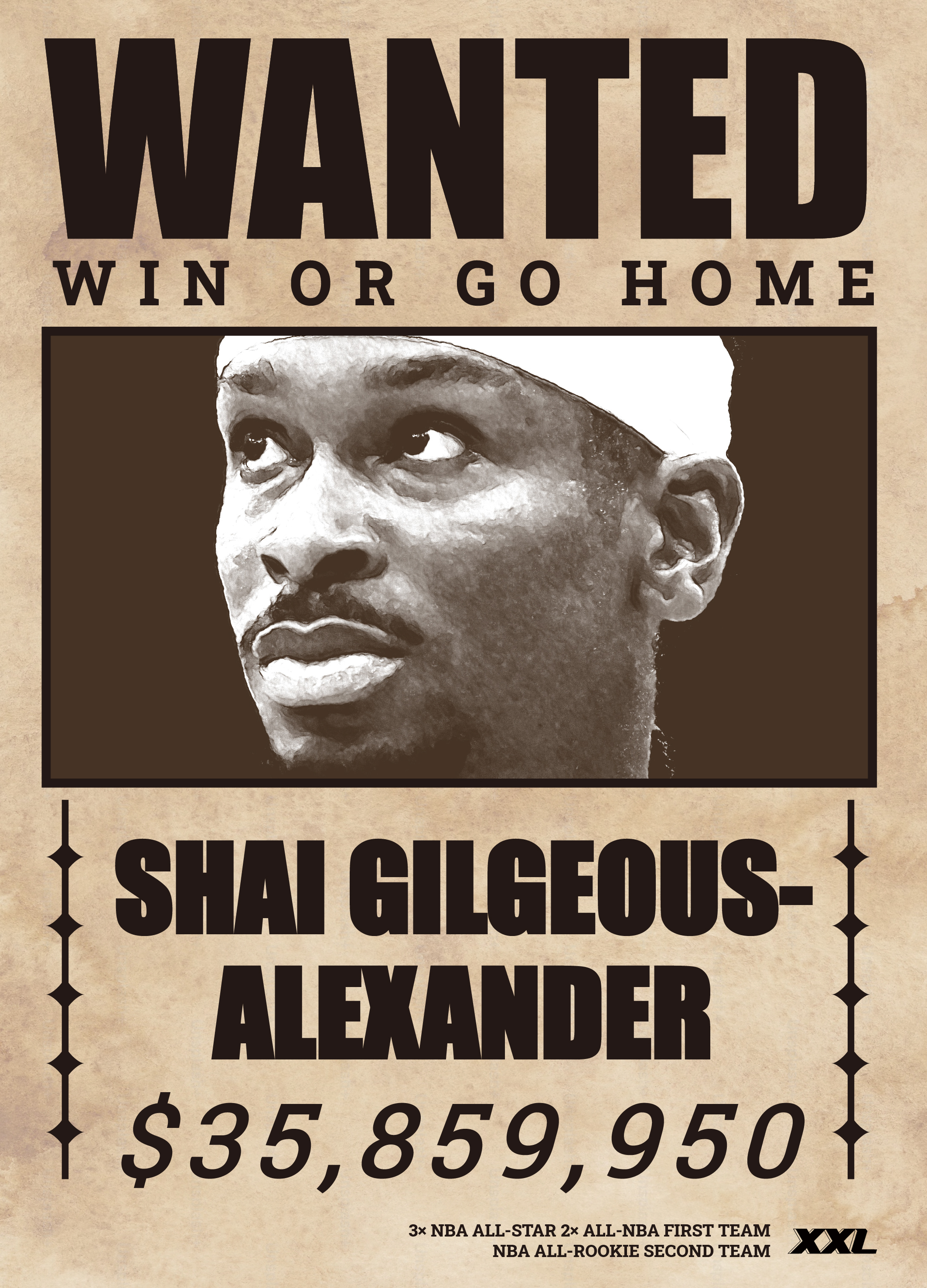 XXL 2025 4月號 2025 NBA 季後賽「全星通緝」觀戰錄