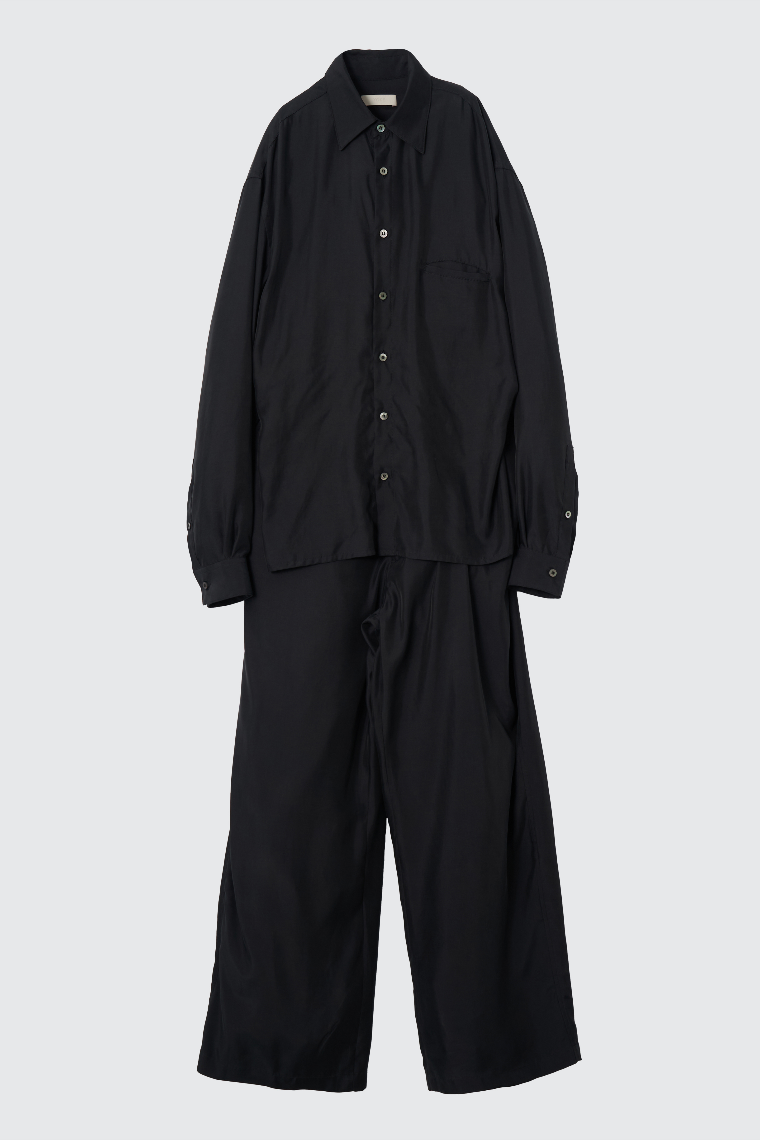 YOKE CUPRO JUMP SUIT (3COL)