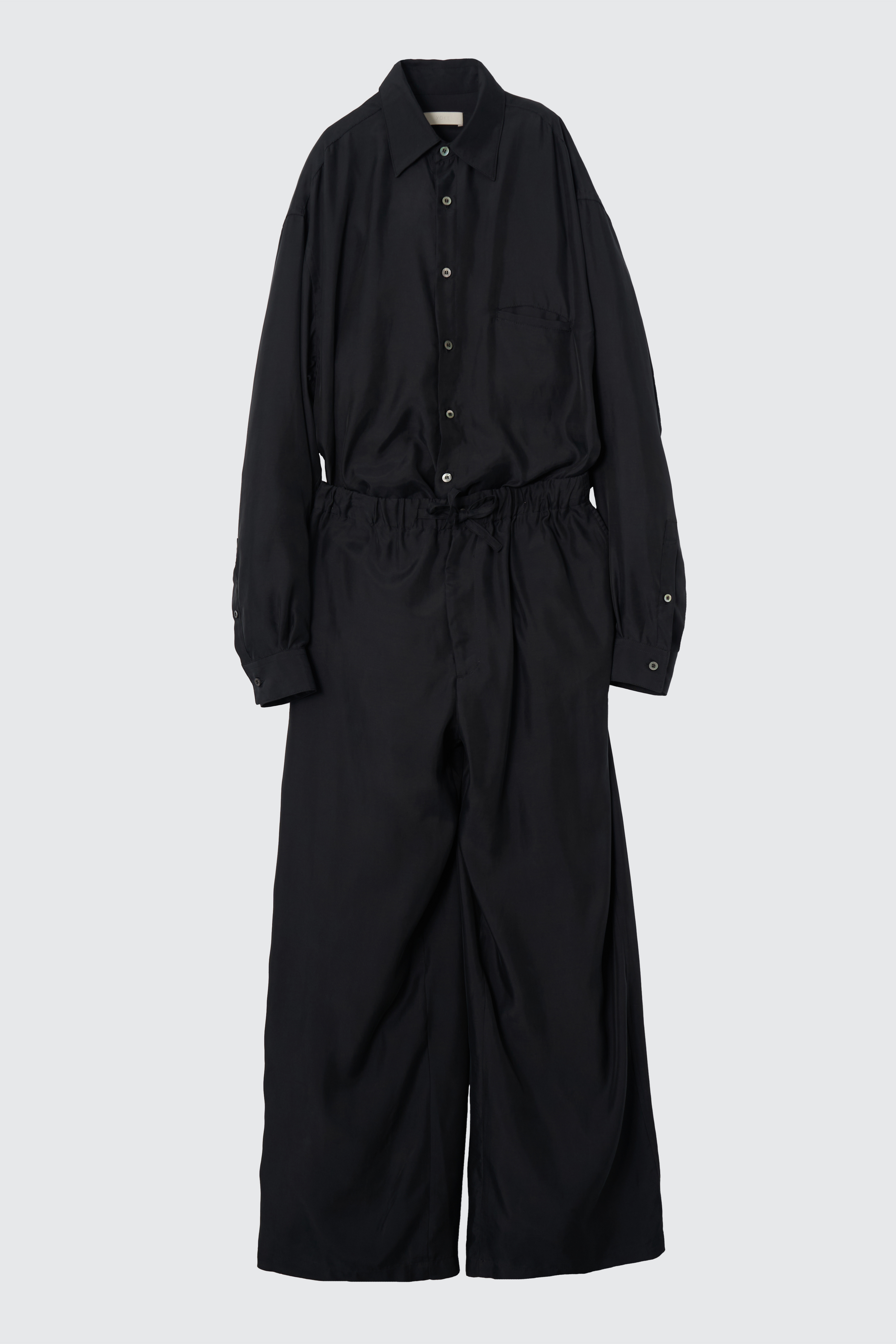 YOKE CUPRO JUMP SUIT (3COL)