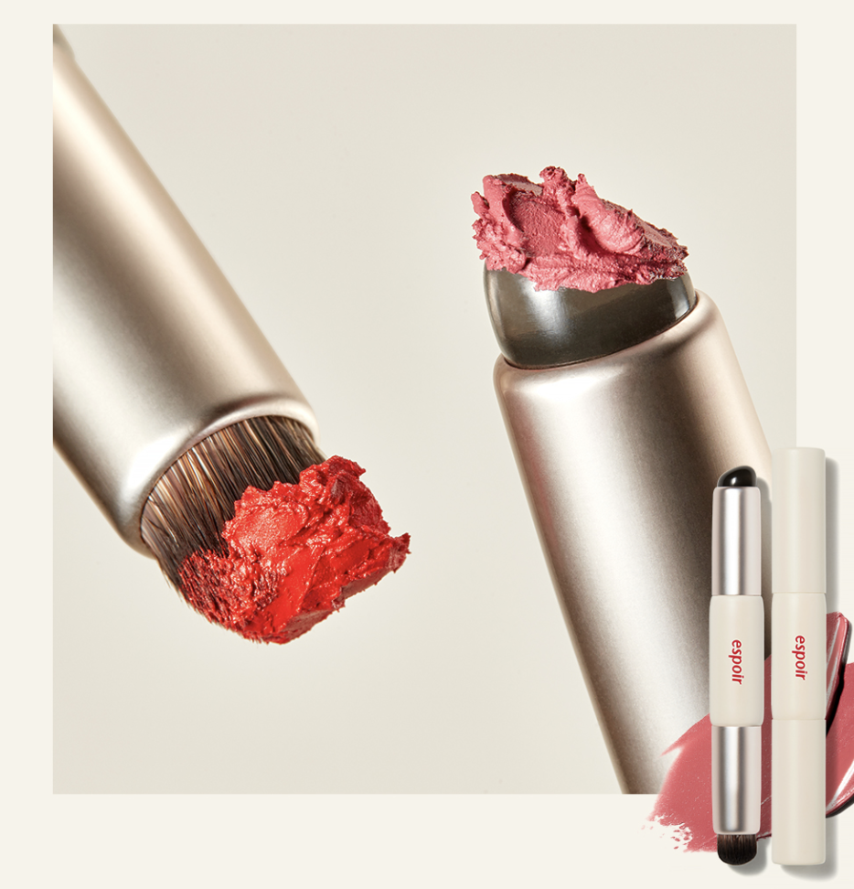 Espoir 雙頭暈染唇掃(blending唇掃 + 矽膠手指唇刷)
