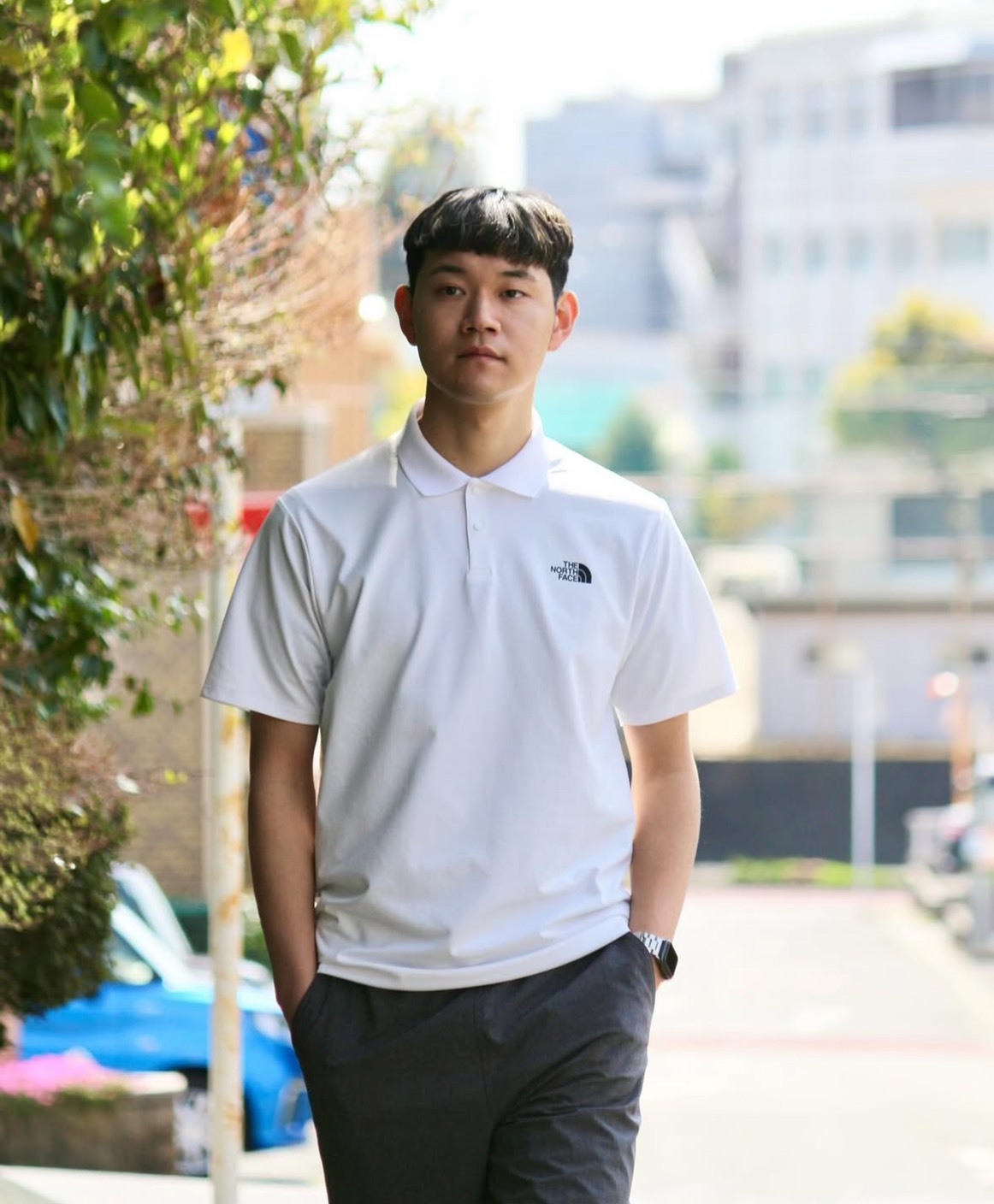 日本 TNF  Summer Vent Polo