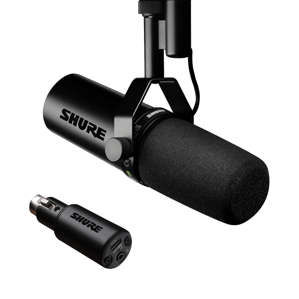SHURE SM7dB and MVX2U 組合