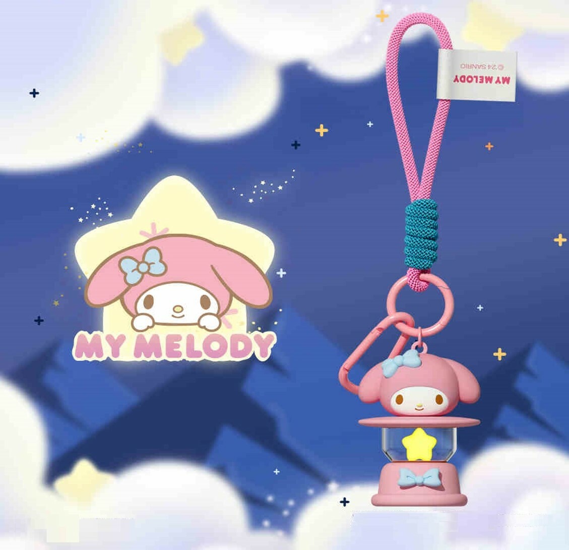 My Melody Sanrio | 發光小夜燈掛件鎖匙扣 | 飾物