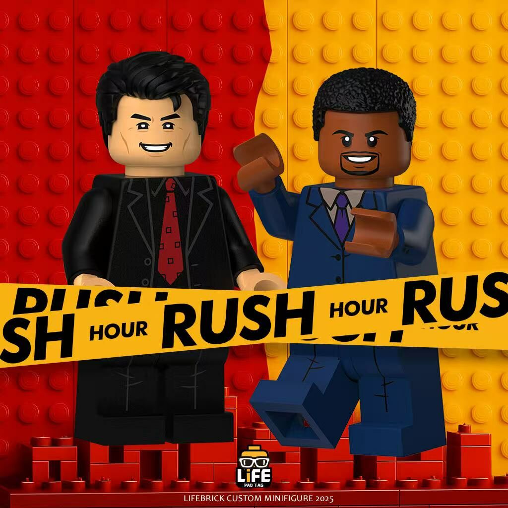 [Life Brick][In Stock] Rush Hour [PADprinted]