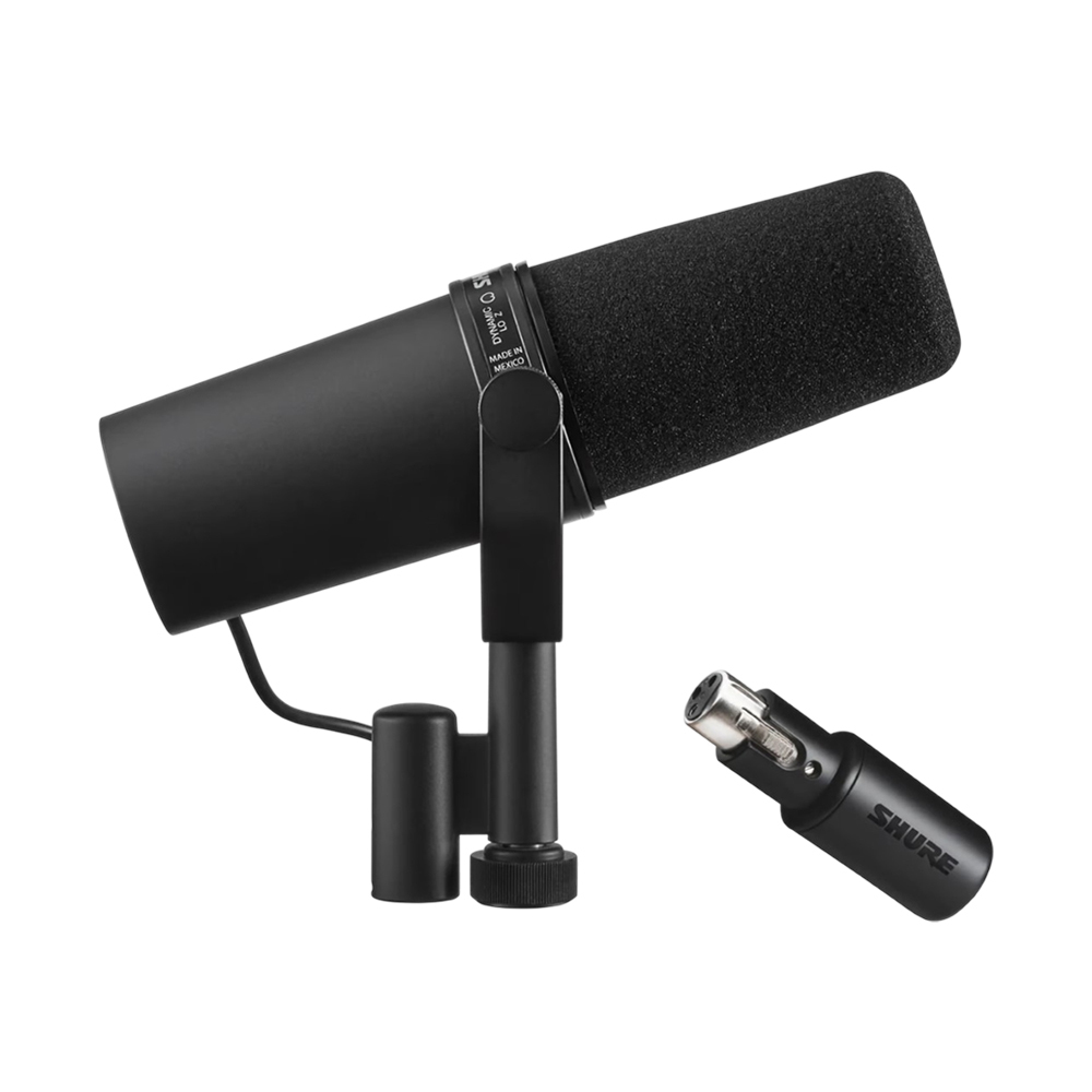 SHURE SM7B and MVX2U 組合