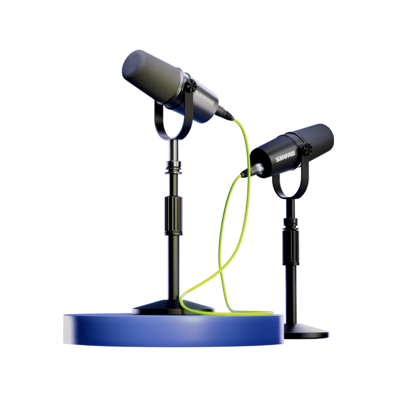 SHURE MV7i & MV7X Podcaster套組